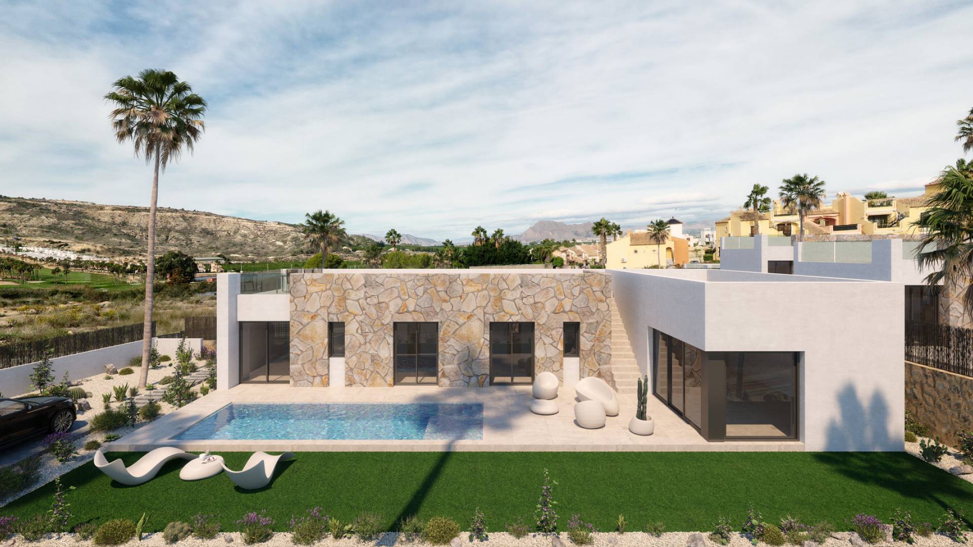 New Build - Independent villa - La Finca Golf