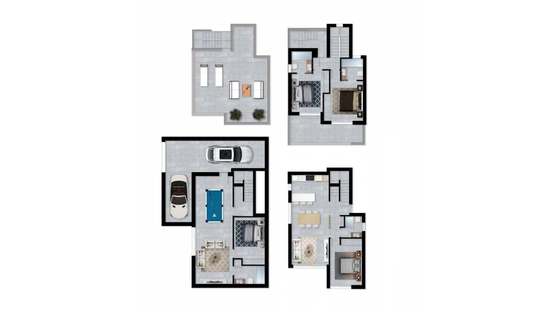 New Build - Independent villa - La Nucía