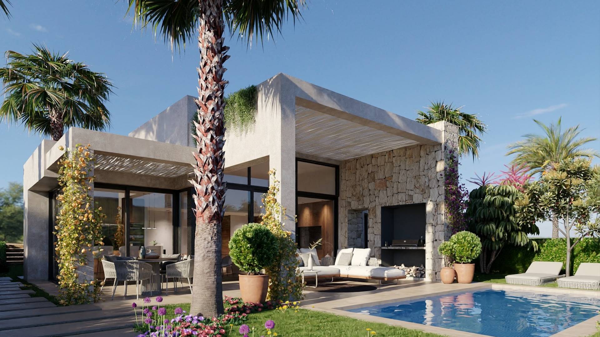 New Build - Independent villa - Las Cunas - Palomares - Desert Springs Resort