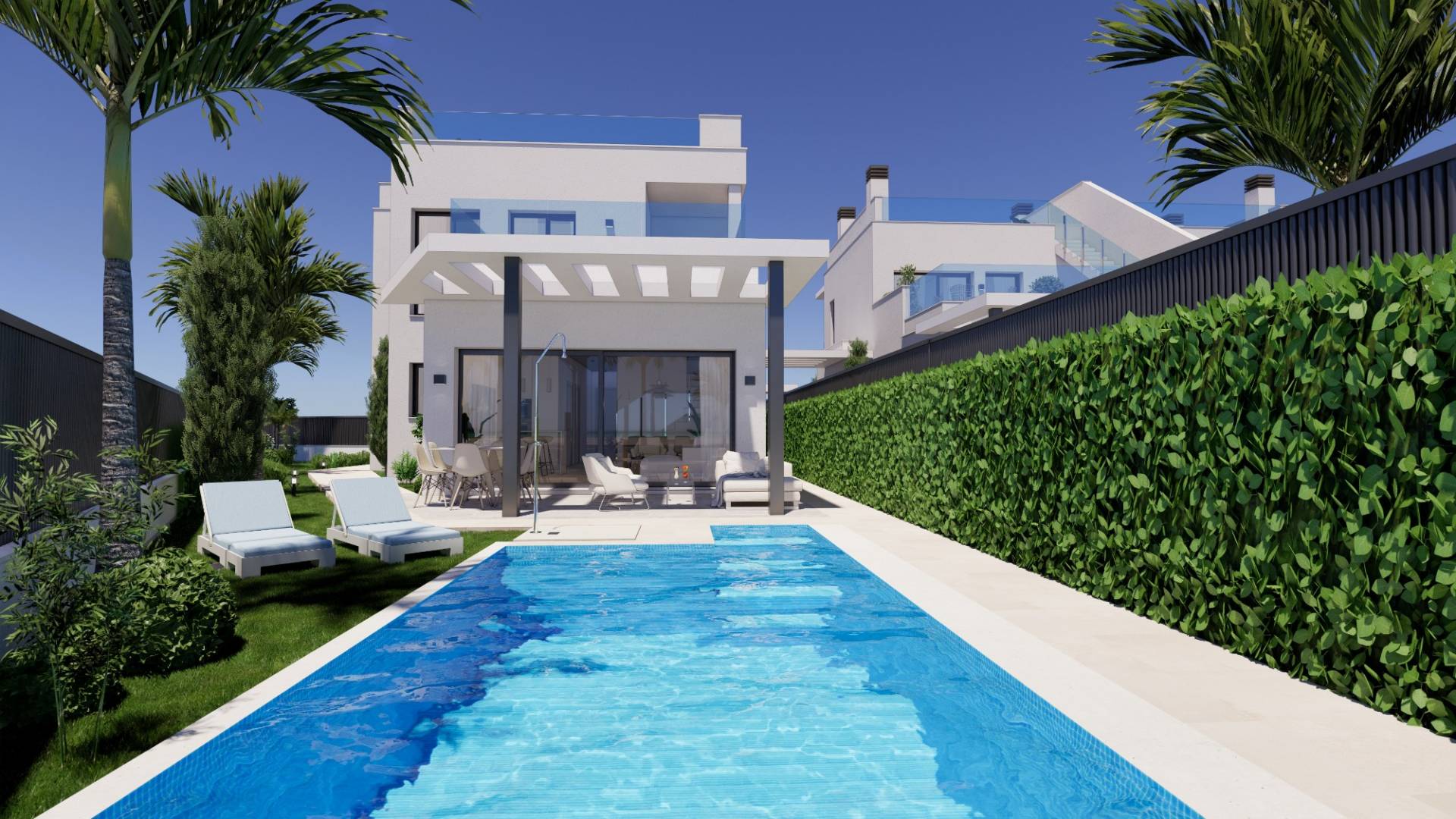 New Build - Independent villa - Los Alcazares