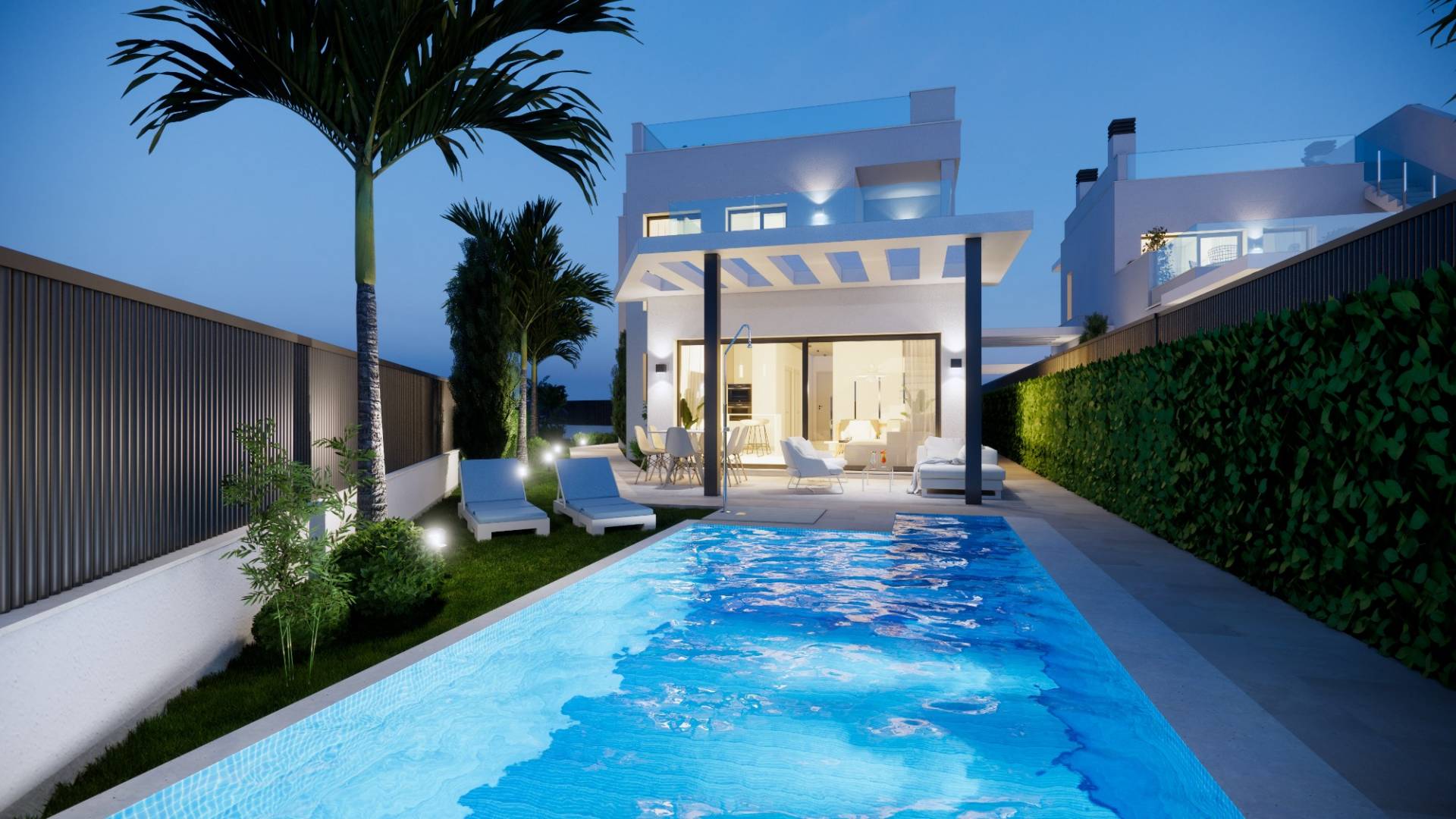 New Build - Independent villa - Los Alcazares