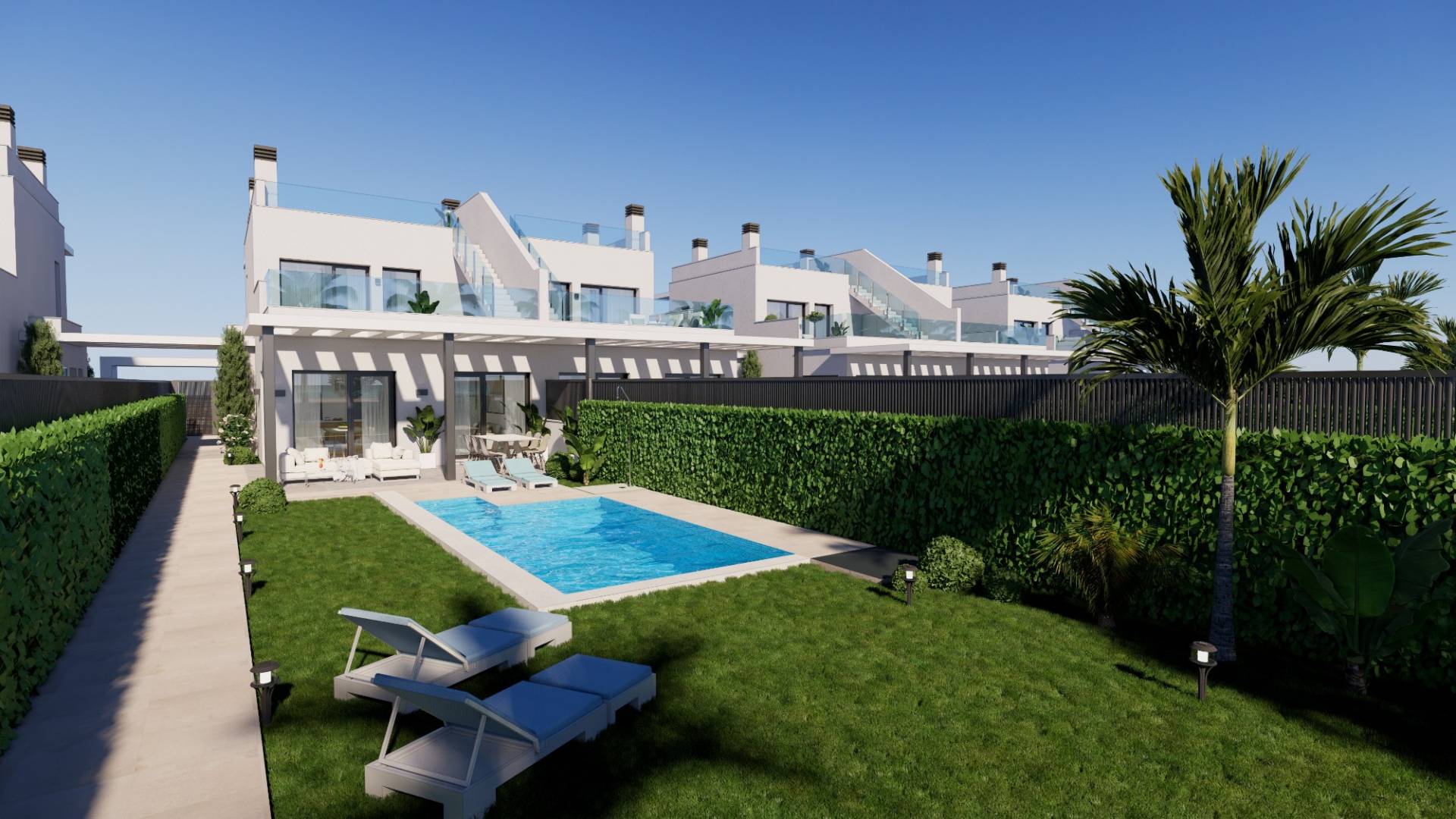 New Build - Independent villa - Los Alcazares