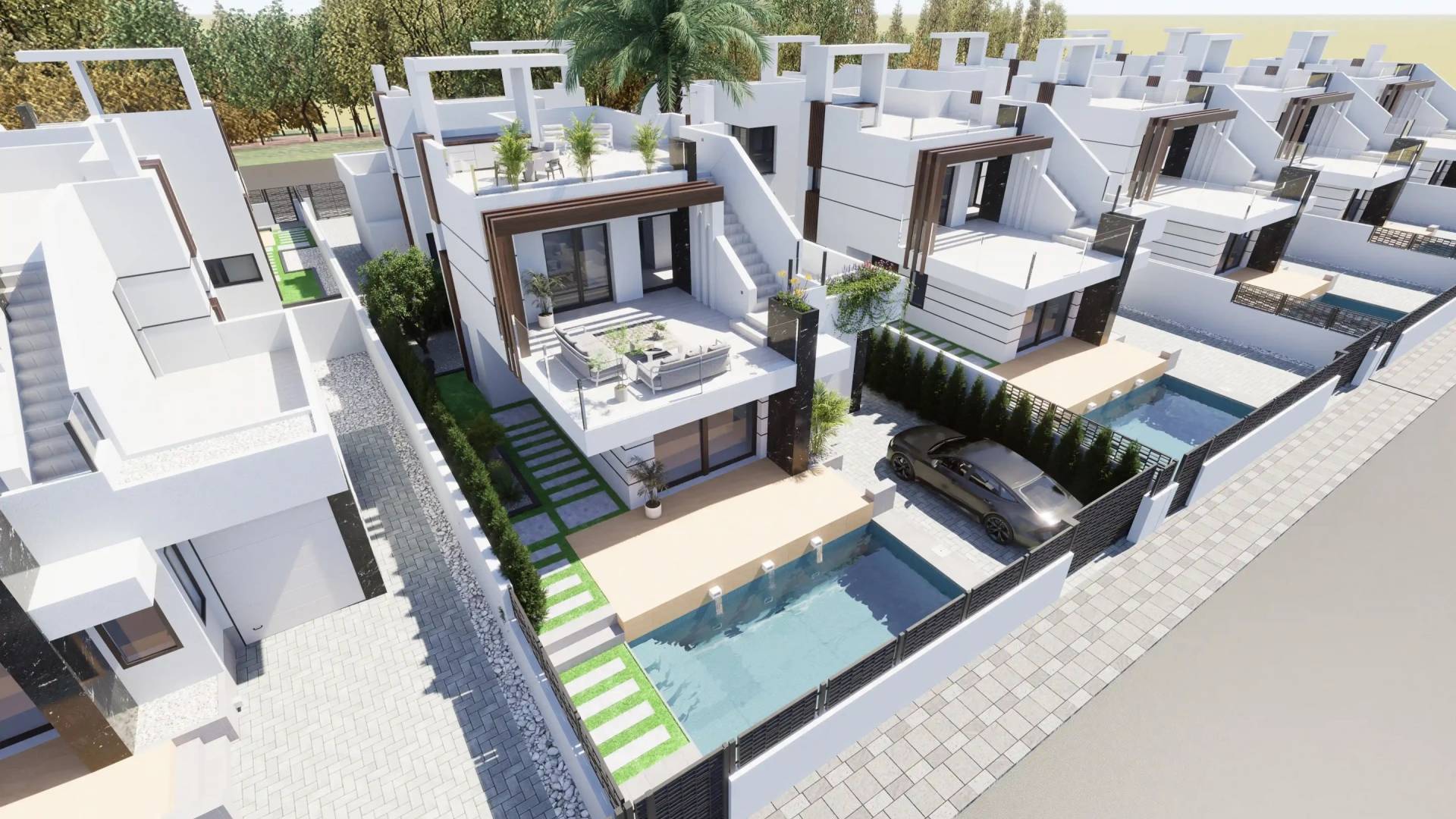 New Build - Independent villa - Los Alcazares