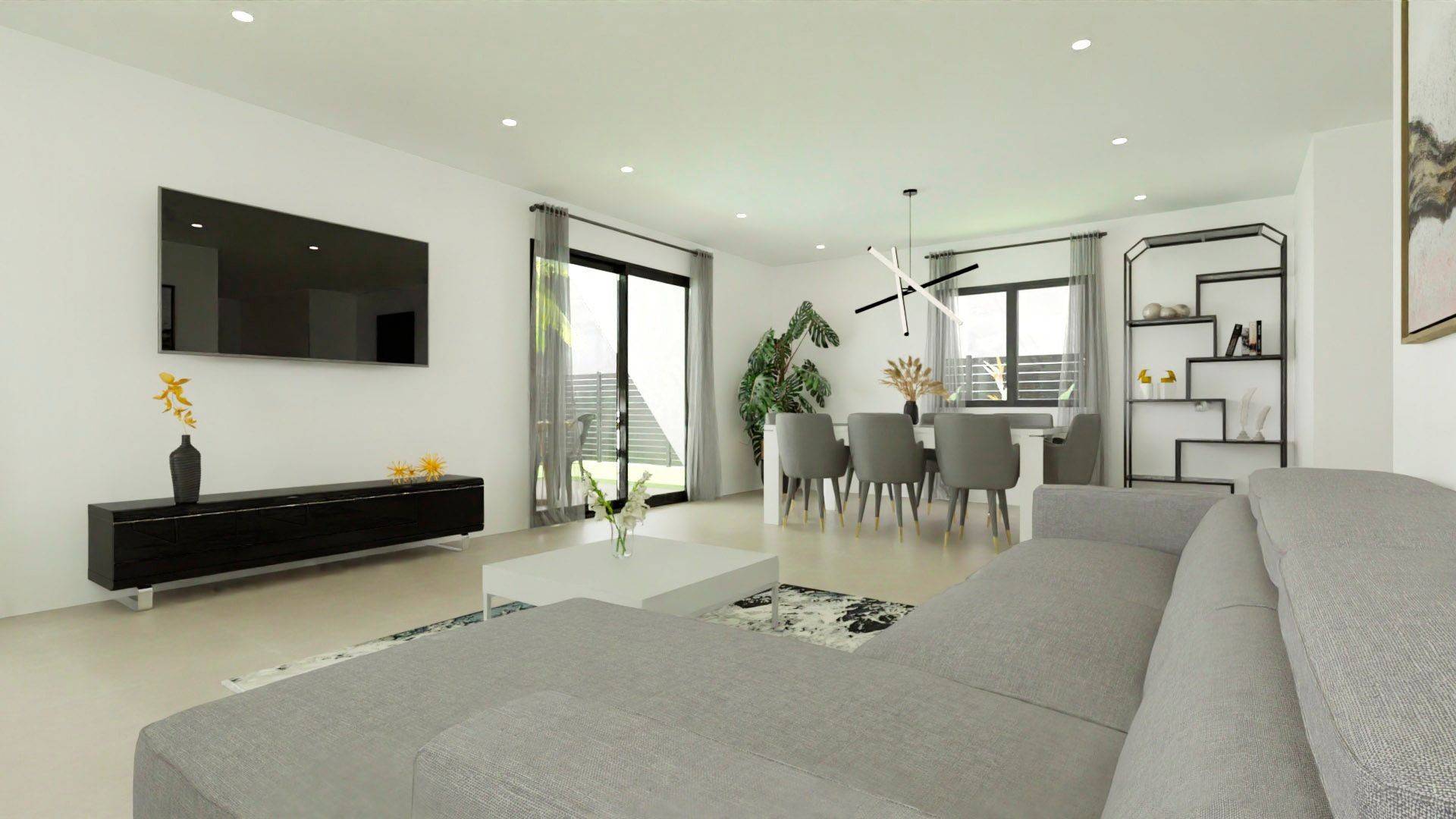 New Build - Independent villa - Monforte del Cid