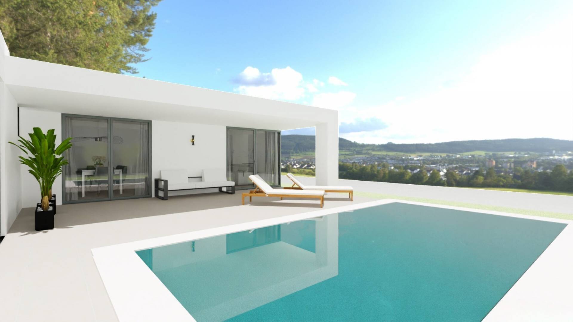 New Build - Independent villa - Monforte del Cid