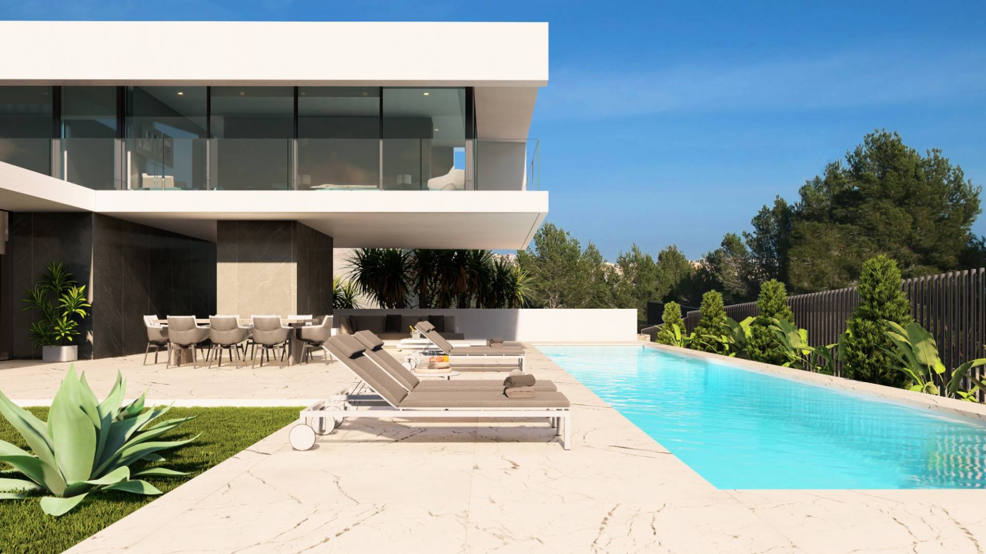 New Build - Independent villa - Moraira