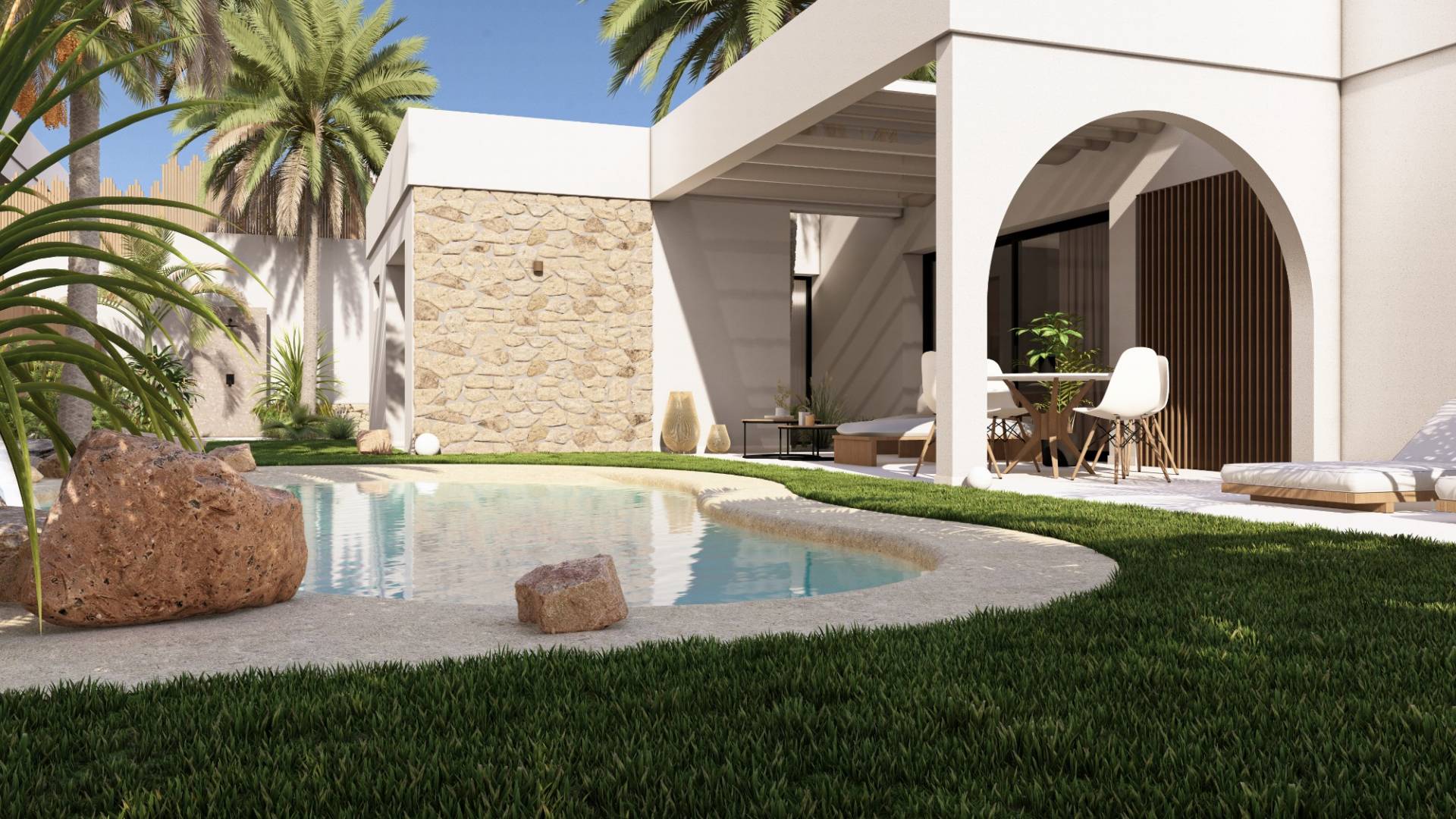 New Build - Independent villa - MURCIA - BAÑOS Y MENDIGO/ ALTAONA GOLF