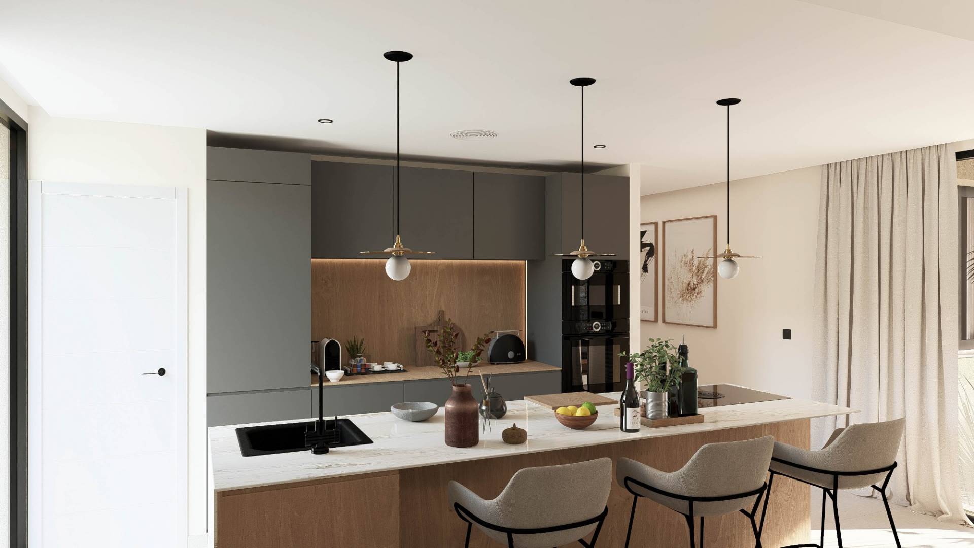 New Build - Independent villa - MURCIA - BAÑOS Y MENDIGO/ ALTAONA GOLF