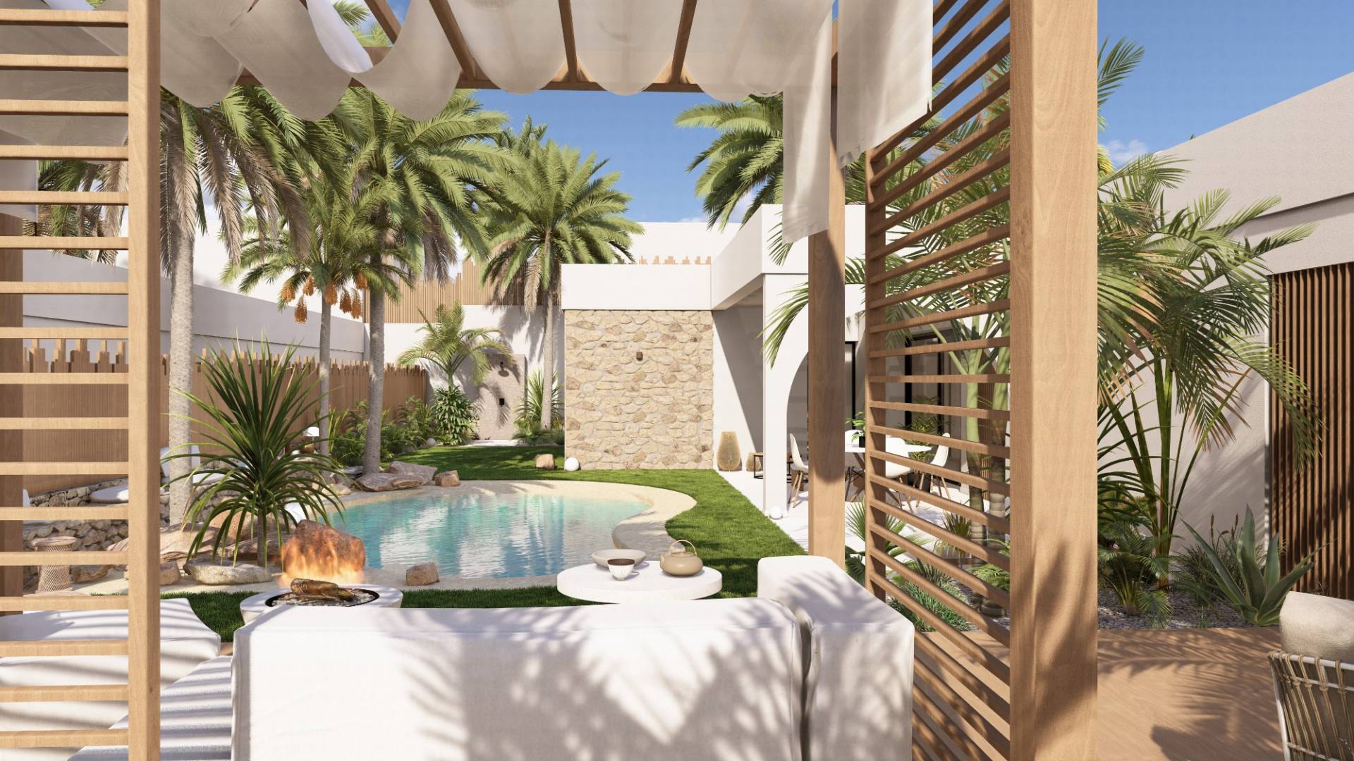 New Build - Independent villa - MURCIA - BAÑOS Y MENDIGO/ ALTAONA GOLF