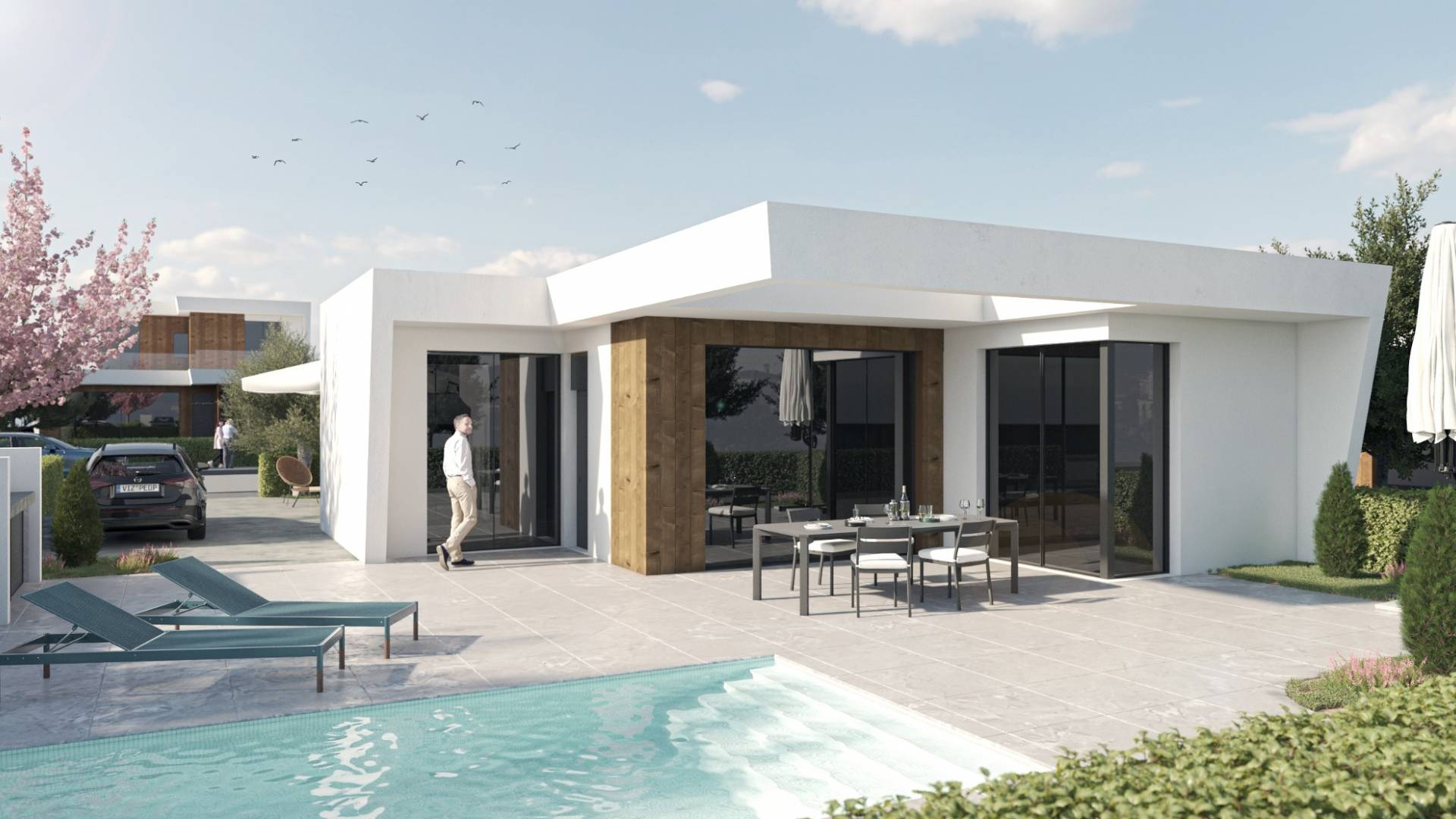 New Build - Independent villa - MURCIA - BAÑOS Y MENDIGO/ ALTAONA GOLF