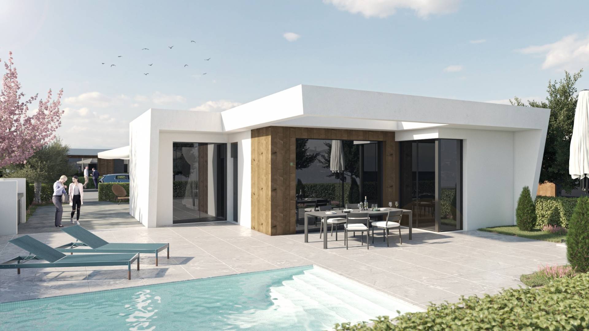 New Build - Independent villa - MURCIA - BAÑOS Y MENDIGO/ ALTAONA GOLF