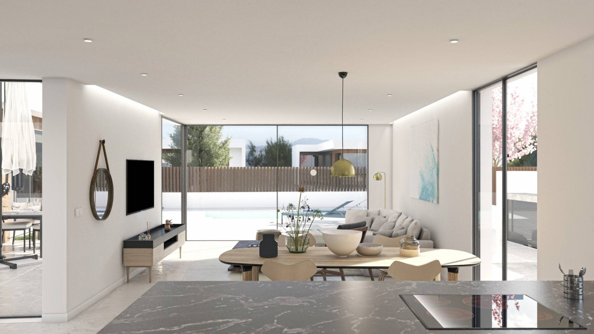 New Build - Independent villa - MURCIA - BAÑOS Y MENDIGO/ ALTAONA GOLF