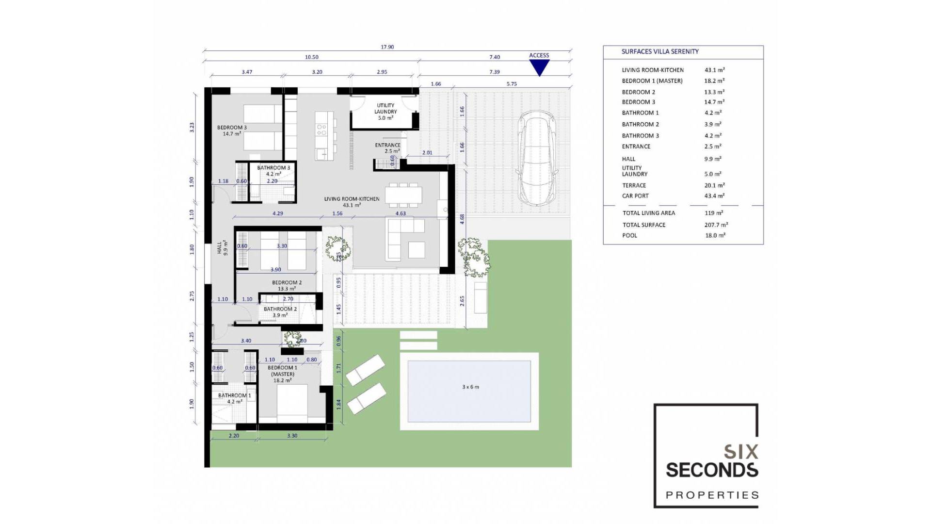 New Build - Independent villa - MURCIA - BAÑOS Y MENDIGO/ ALTAONA GOLF