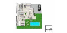 New Build - Independent villa - MURCIA - BAÑOS Y MENDIGO/ ALTAONA GOLF