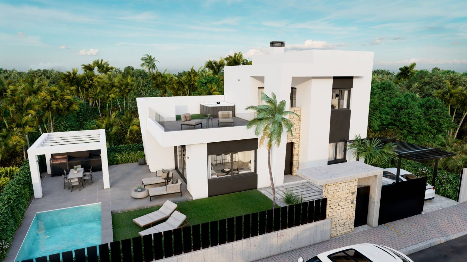 New Build - Independent villa - Orihuela Costa - Punta Prima