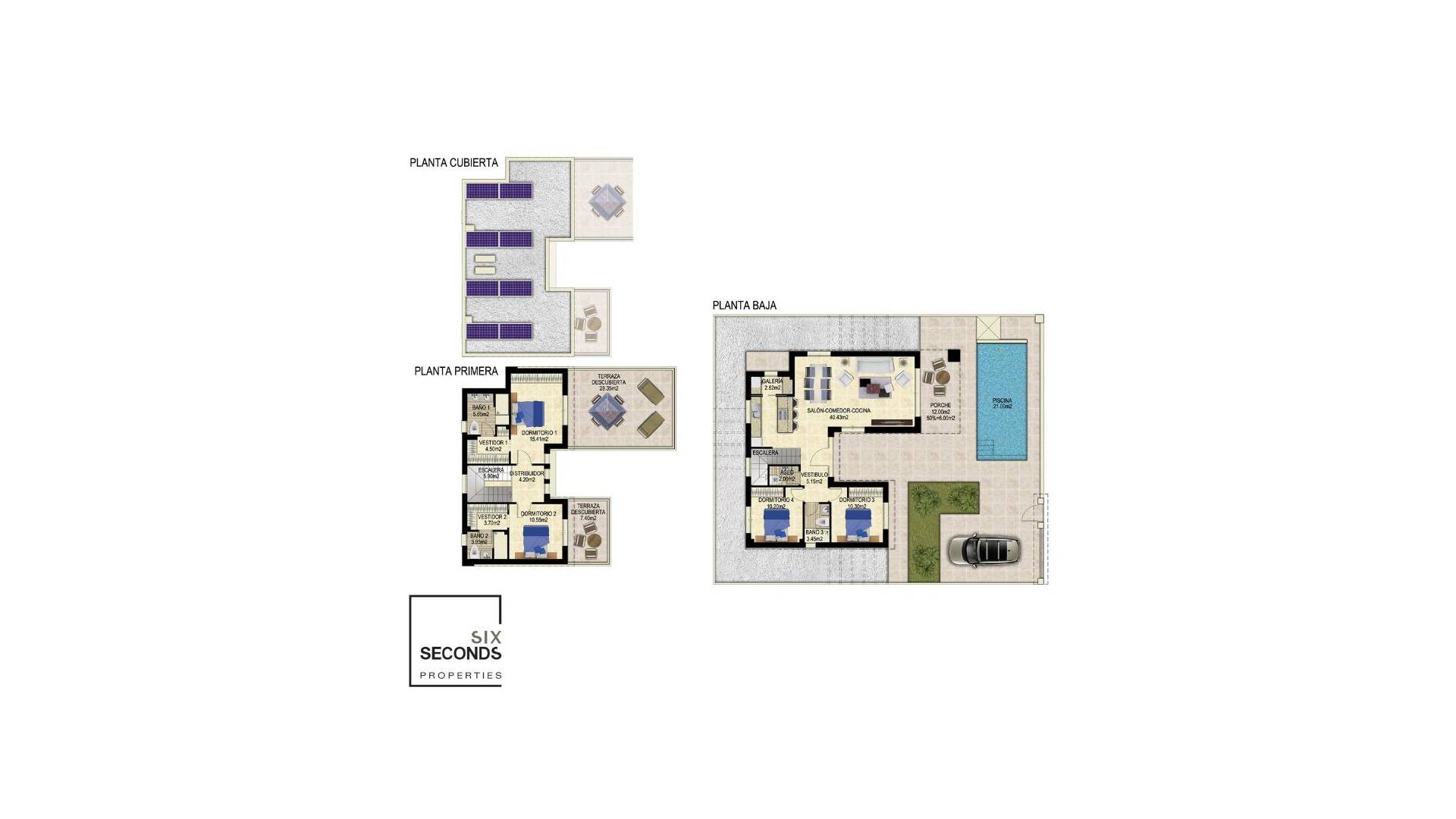 New Build - Independent villa - Orihuela Costa - Vista Bella Golf