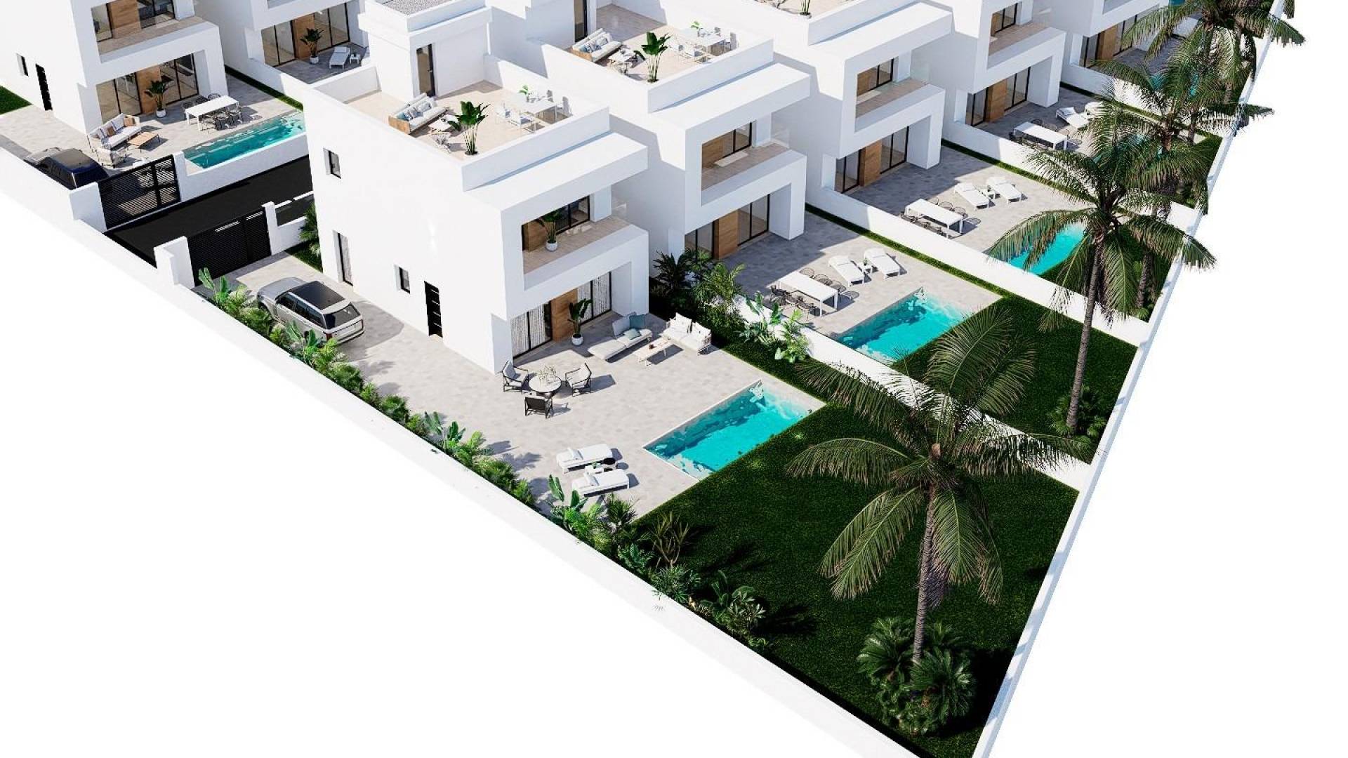 New Build - Independent villa - Orihuela Costa