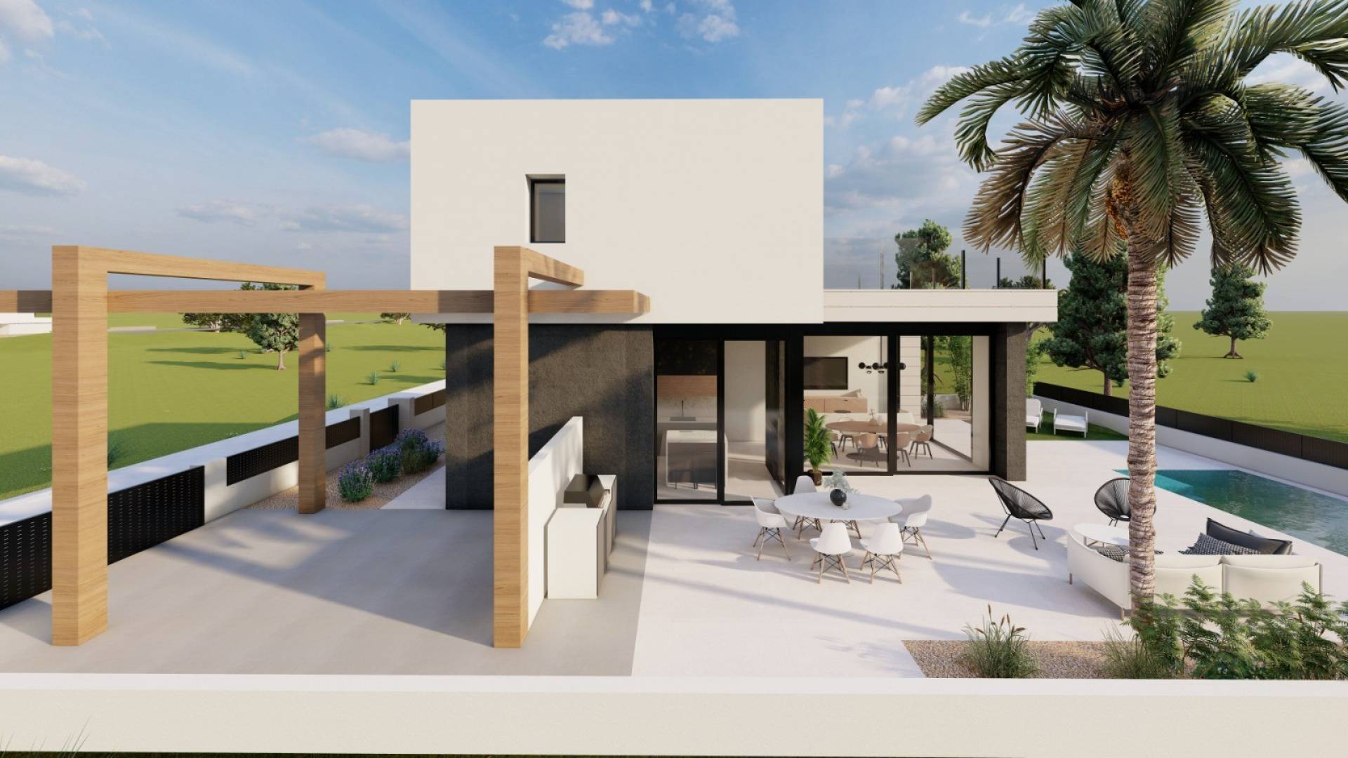 New Build - Independent villa - Pilar de la Horadada - Lo Romero Golf