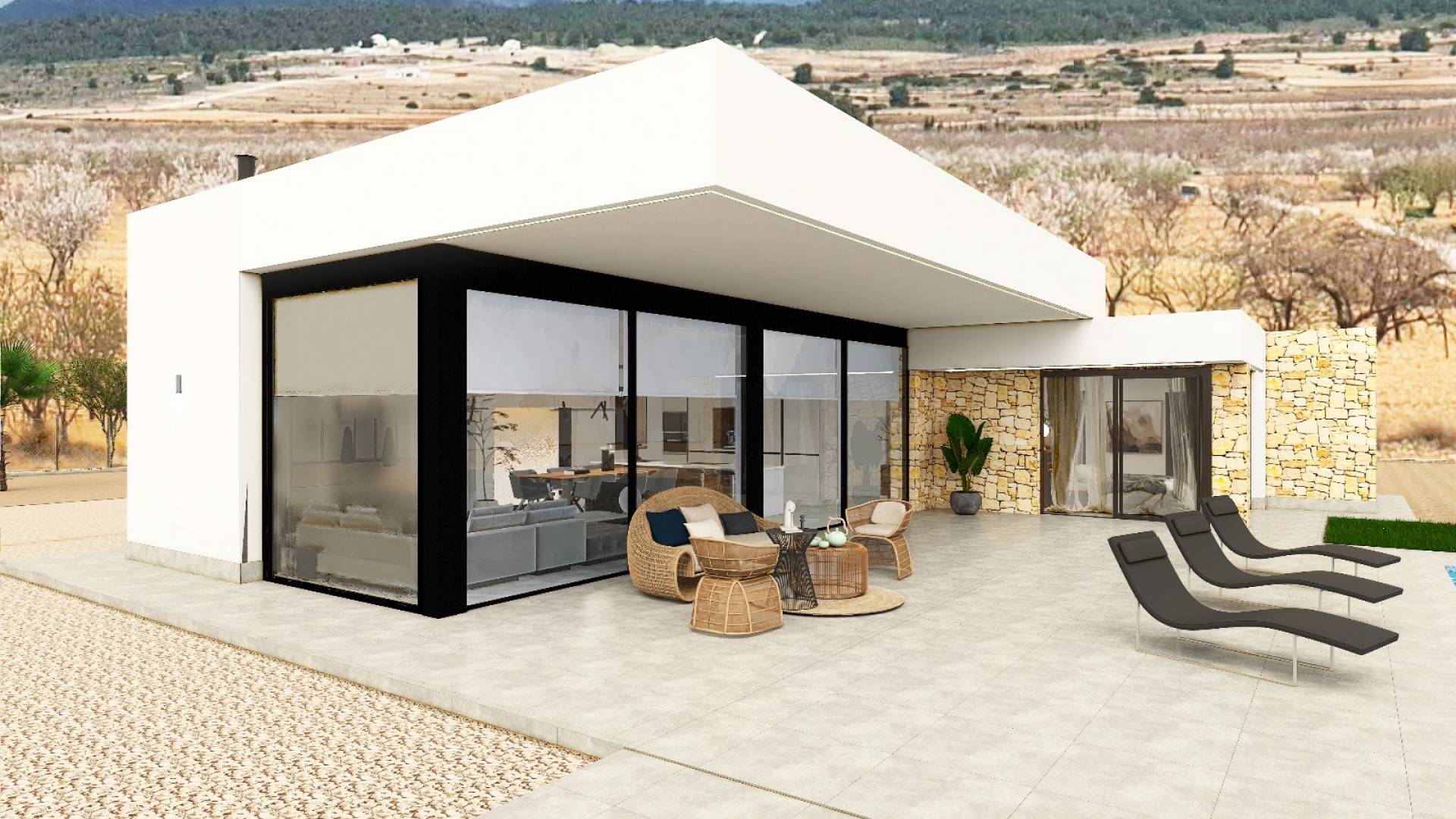 New Build - Independent villa - Pinoso
