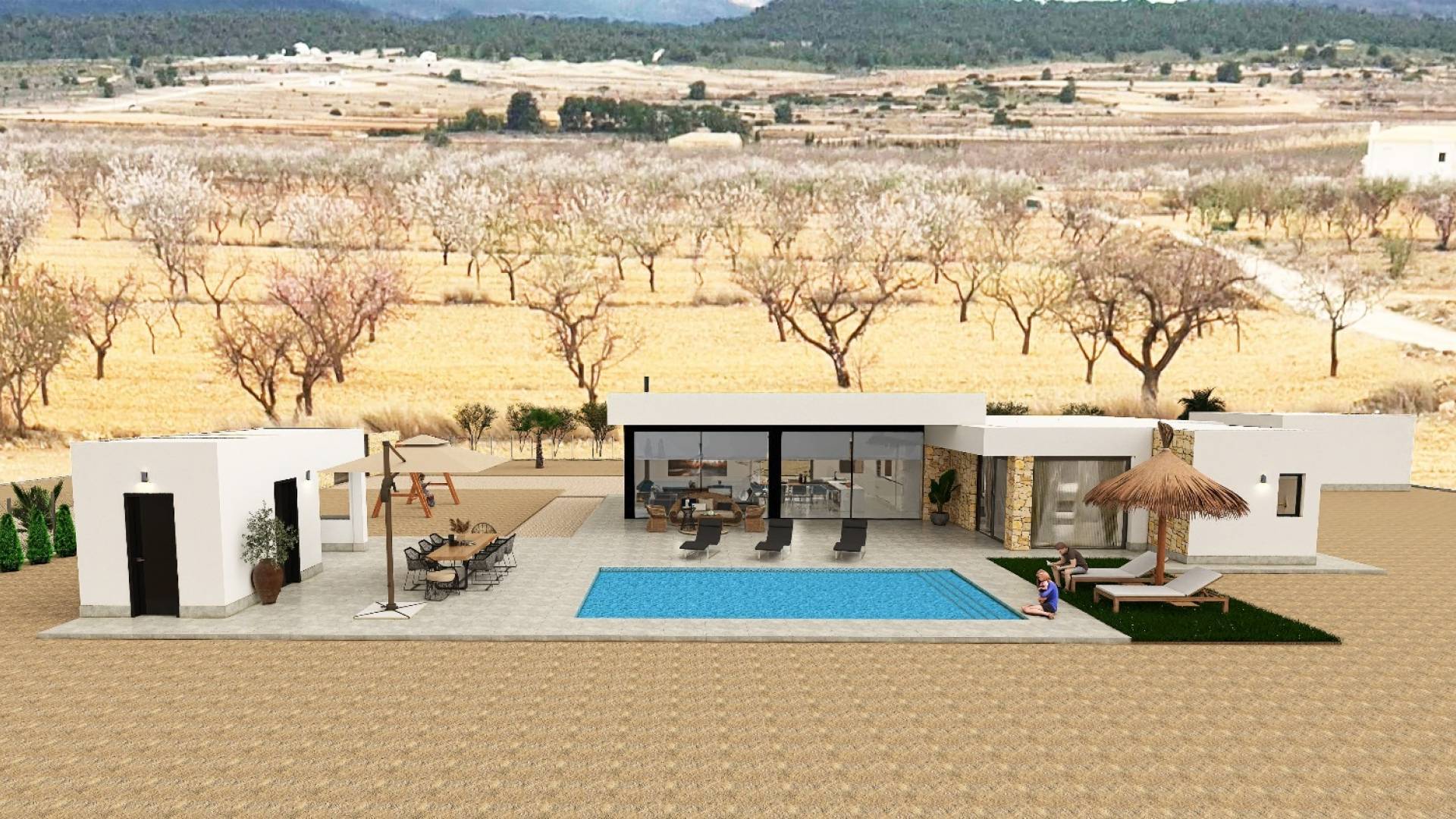 New Build - Independent villa - Pinoso