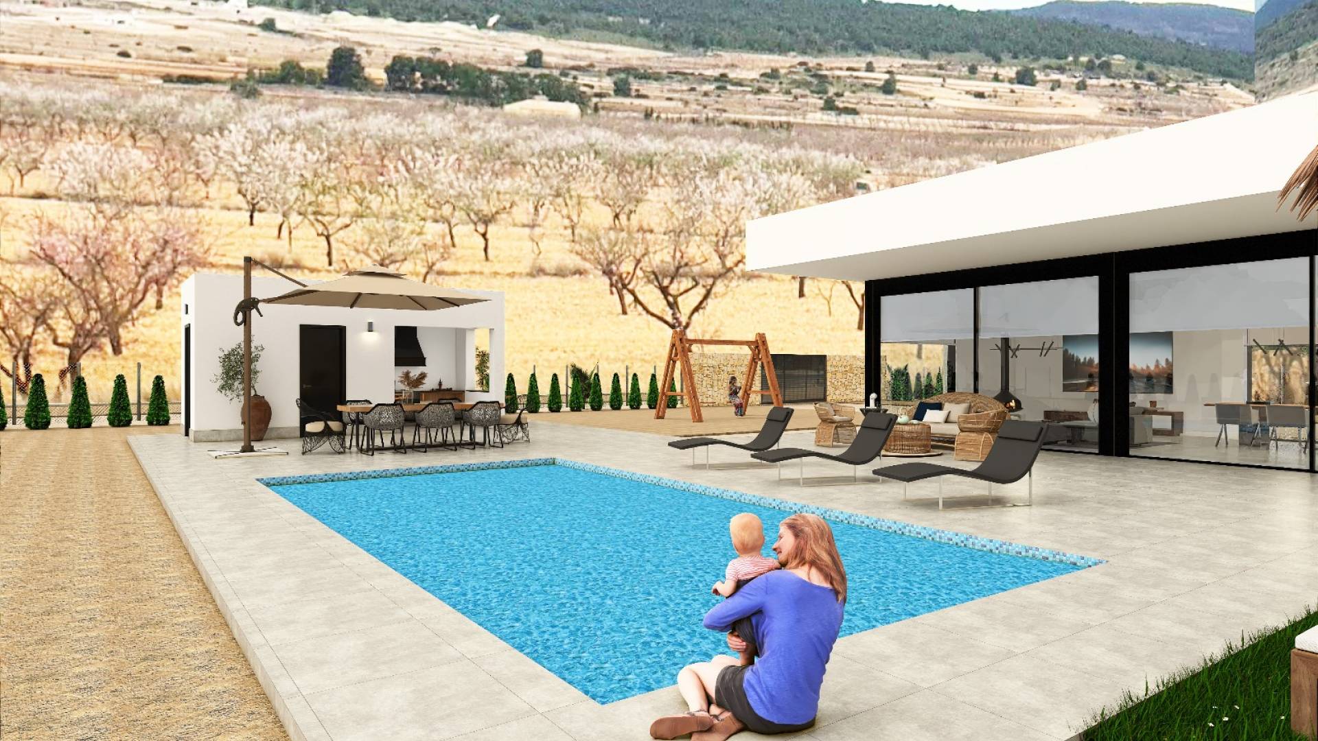 New Build - Independent villa - Pinoso
