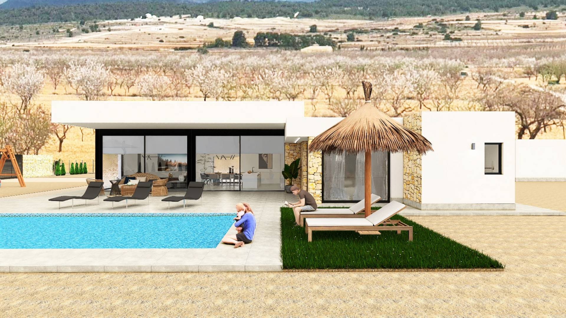 New Build - Independent villa - Pinoso