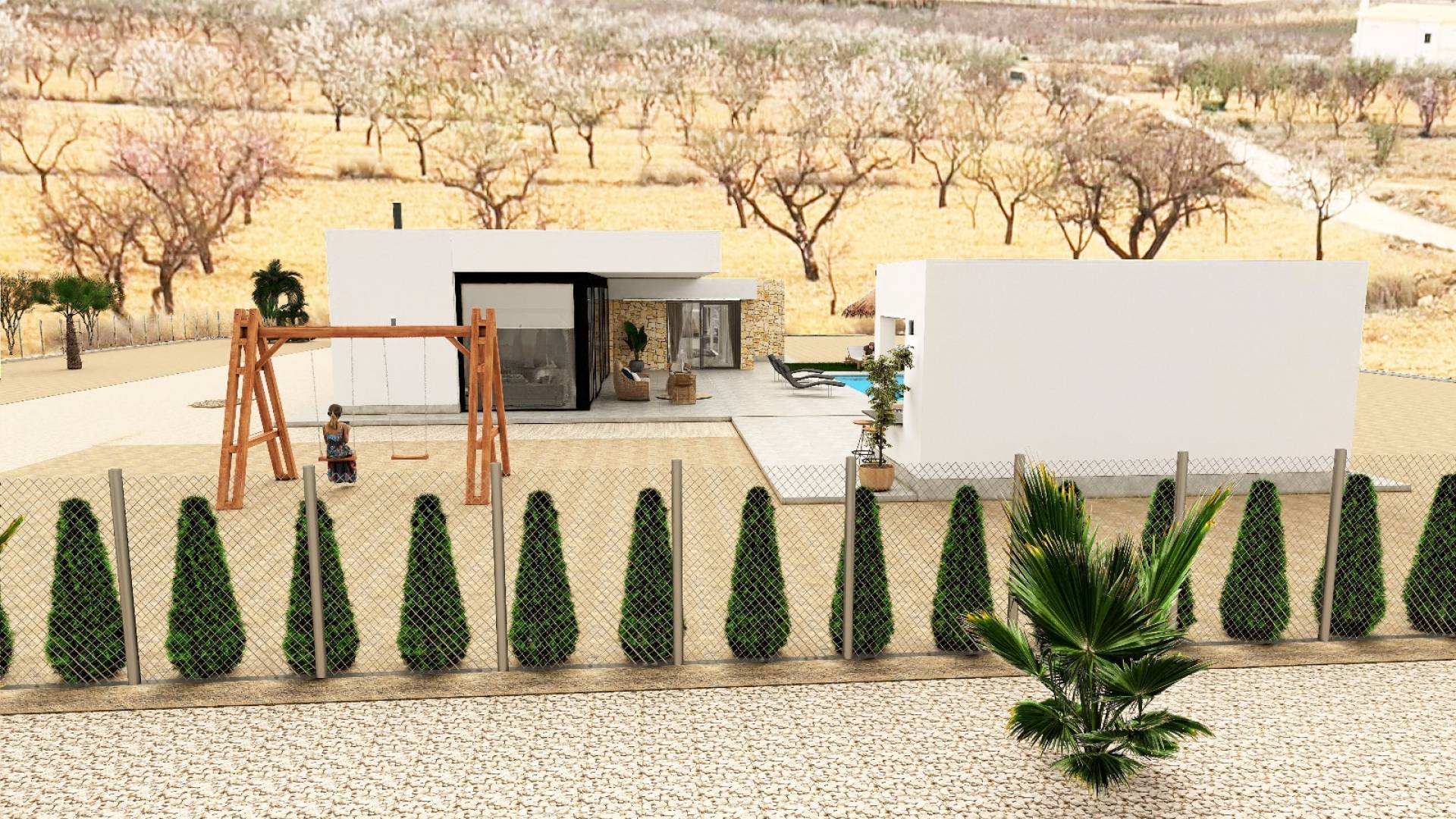 New Build - Independent villa - Pinoso