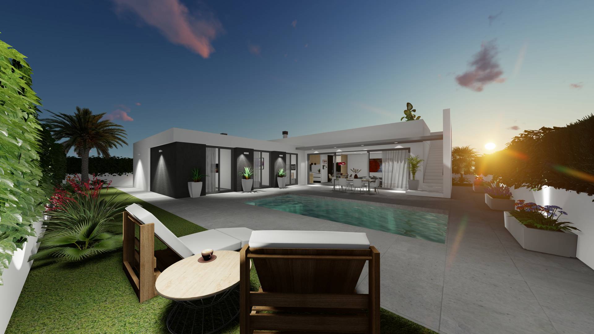 New Build - Independent villa - Pulpí - San Juan de los Terreros