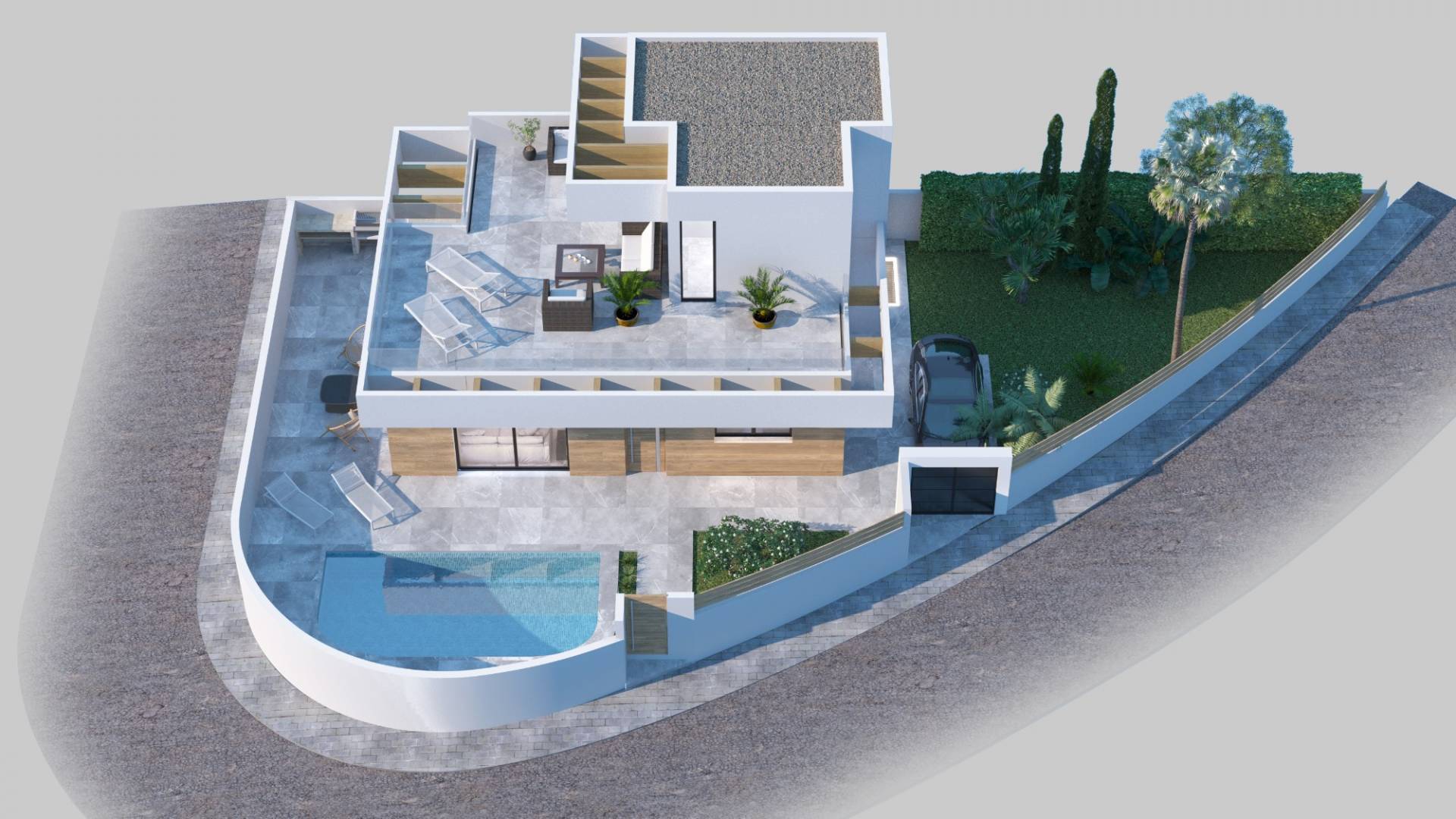 New Build - Independent villa - Rojales - Ciudad Quesada