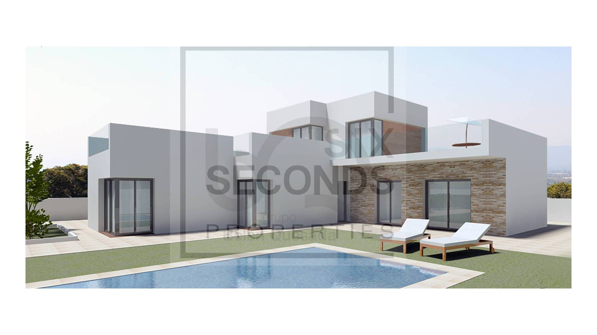 New Build - Independent villa - San Fulgencio - Urbanización La Marina