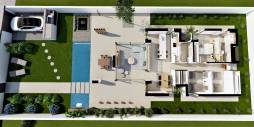 New Build - Independent villa - San Fulgencio - Urbanización La Marina