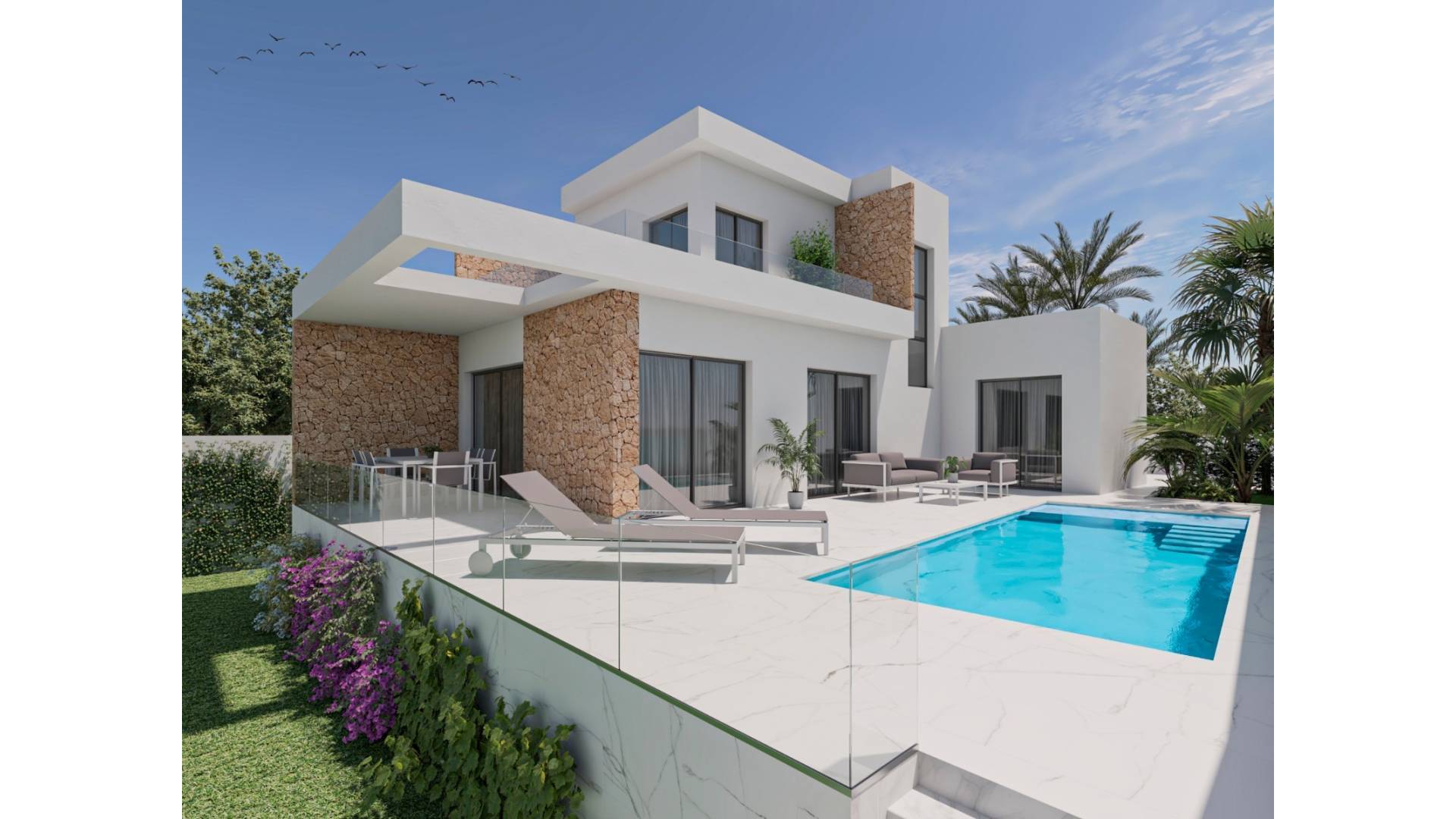 New Build - Independent villa - San Fulgencio