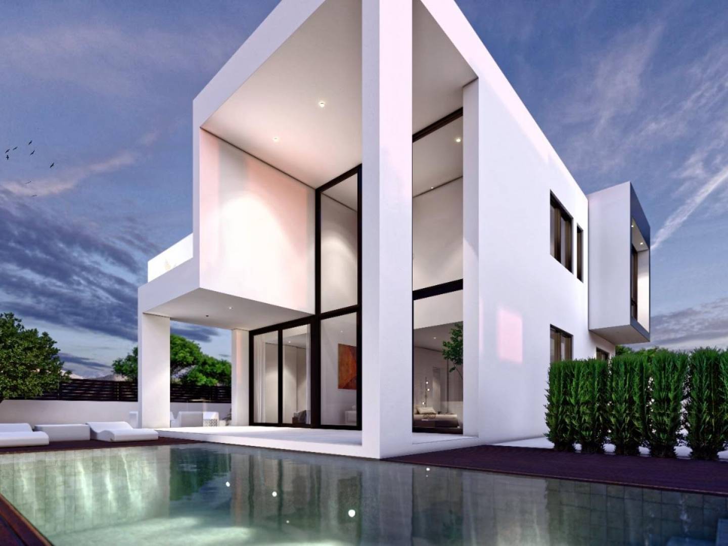 New Build - Independent villa - San Juan de Alicante