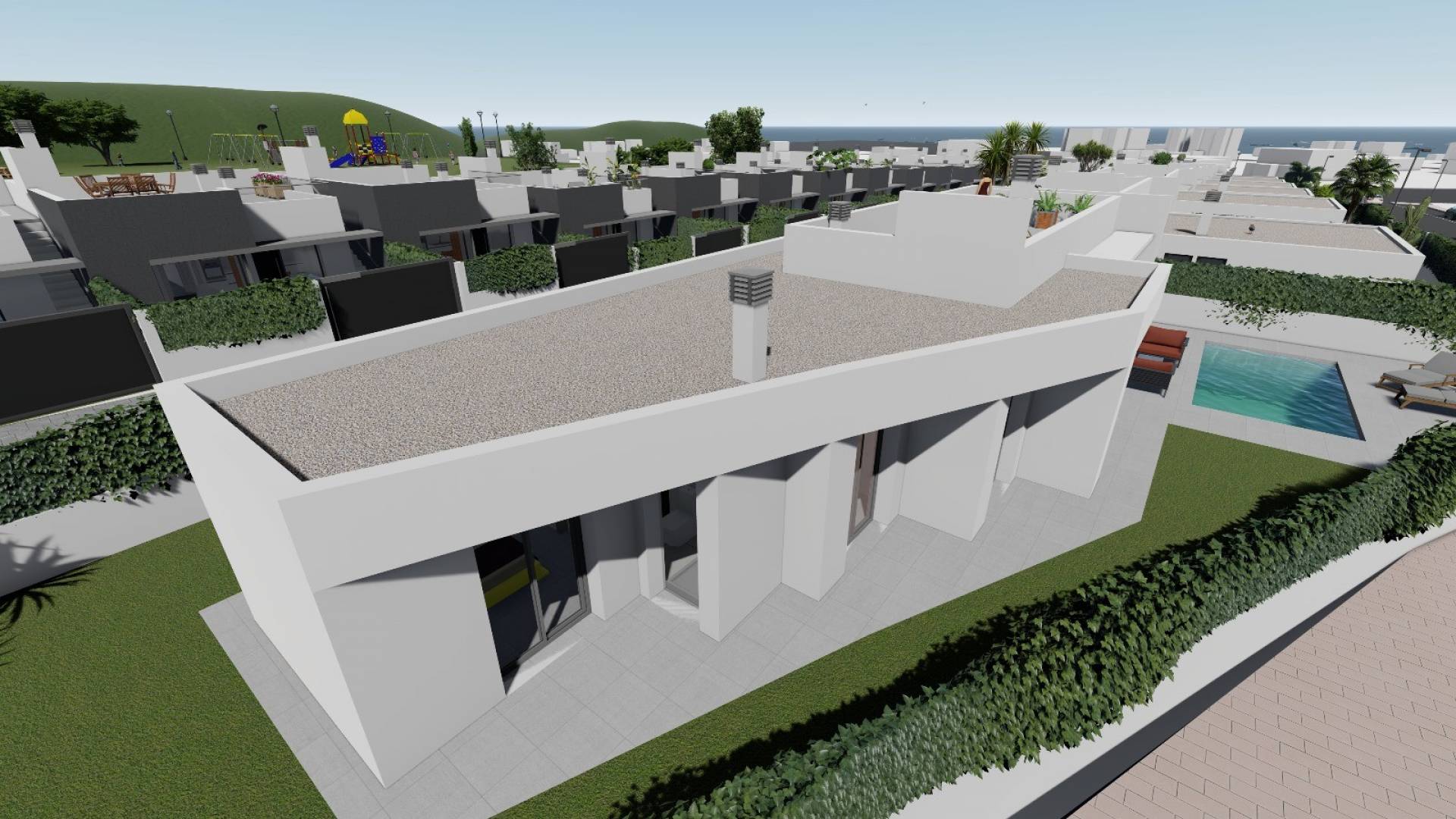 New Build - Independent villa - San Juan de los Terreros