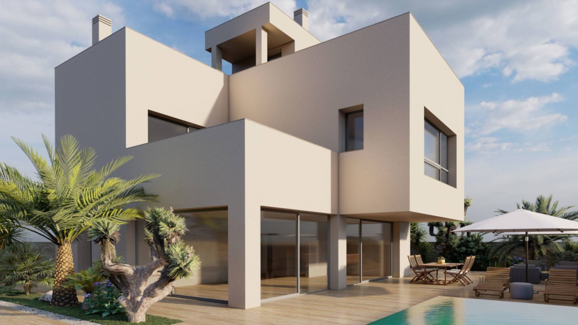 New Build - Independent villa - Torre de la Horadada