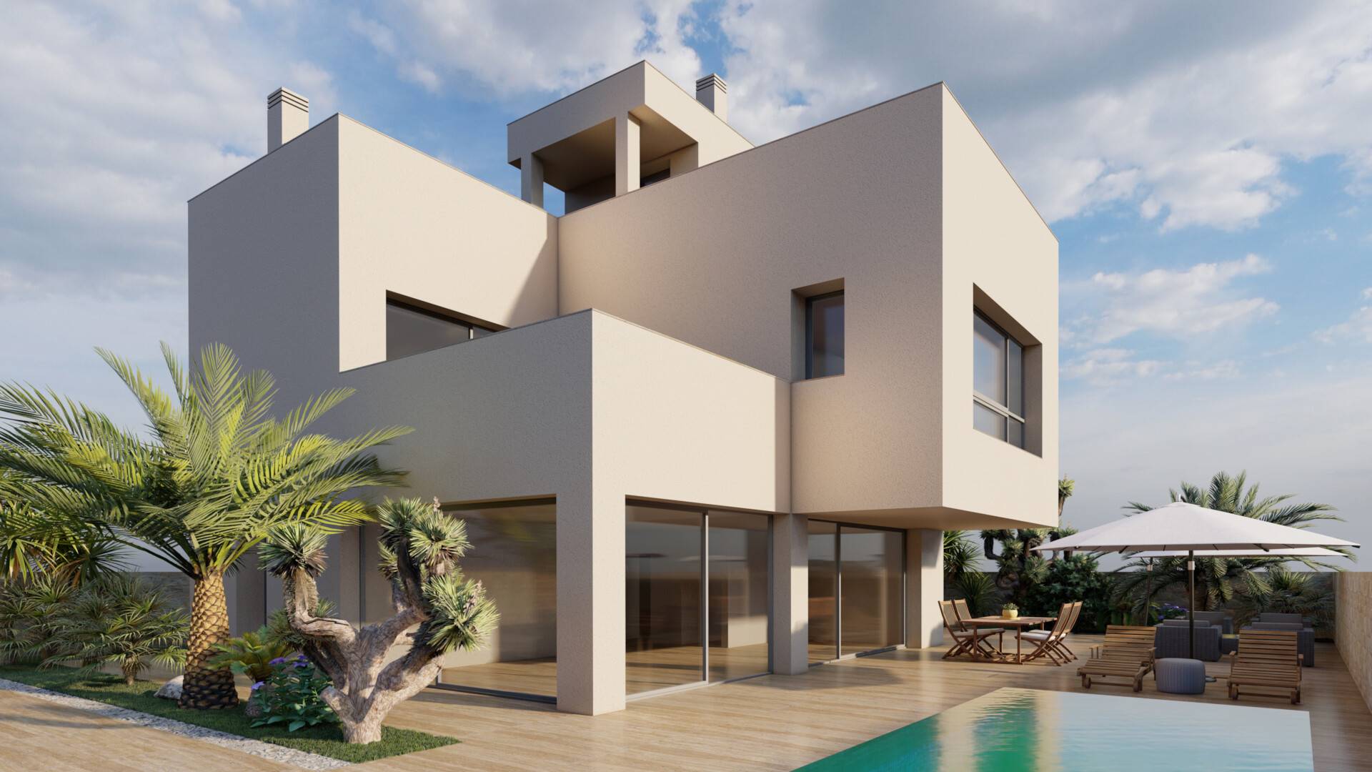 New Build - Independent villa - Torre de la Horadada