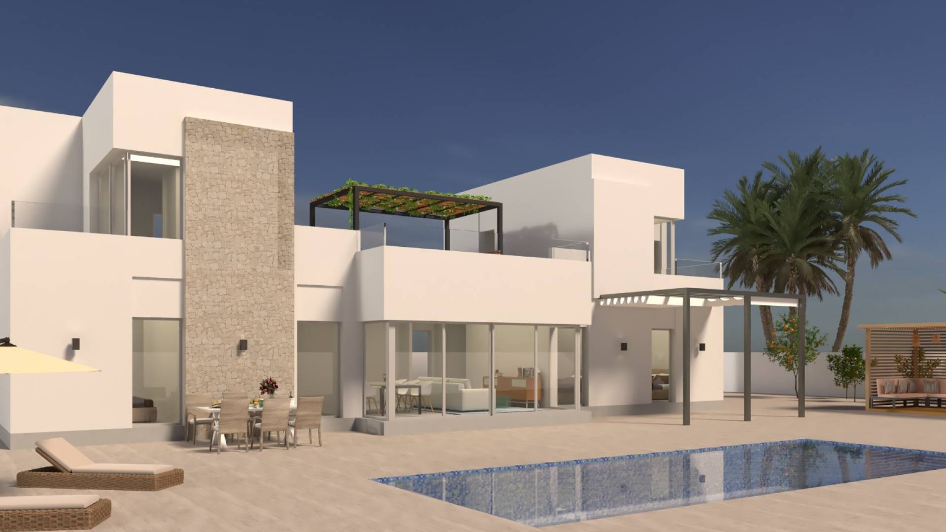 New Build - Independent villa - Torrevieja - Nueva Torrevieja - Aguas Nuevas