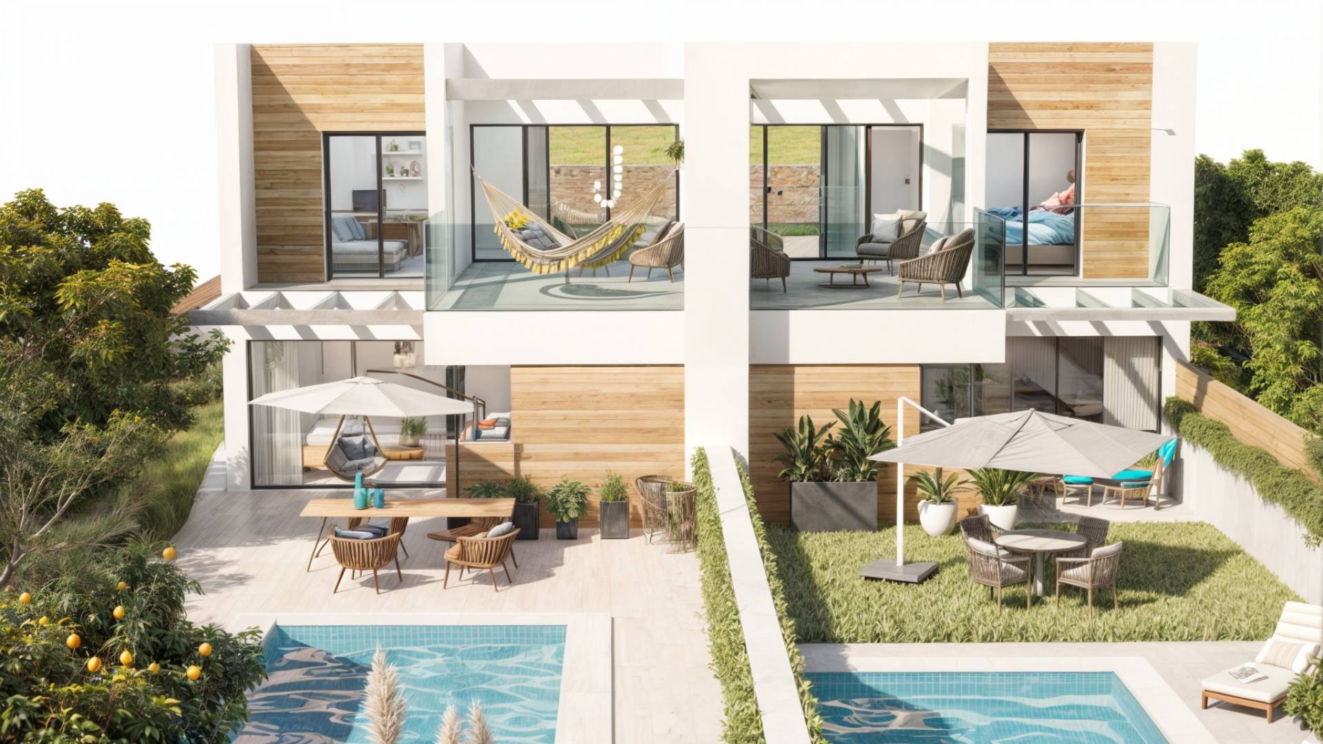 New Build - Semi detached house - Alfas del Pi - Alfaz del Pí