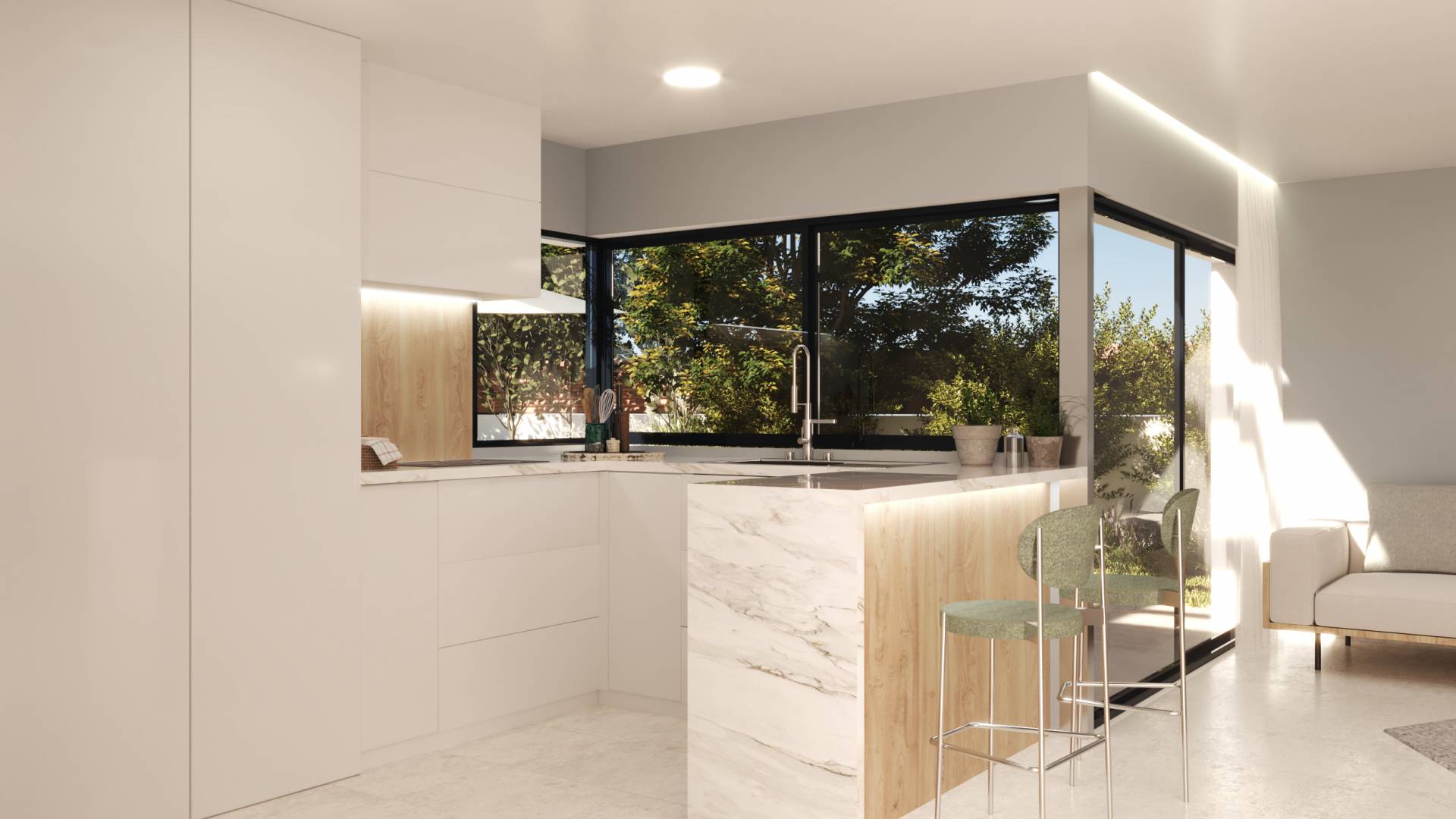 New Build - Semi detached house - Alfas del Pi - Alfaz del Pí