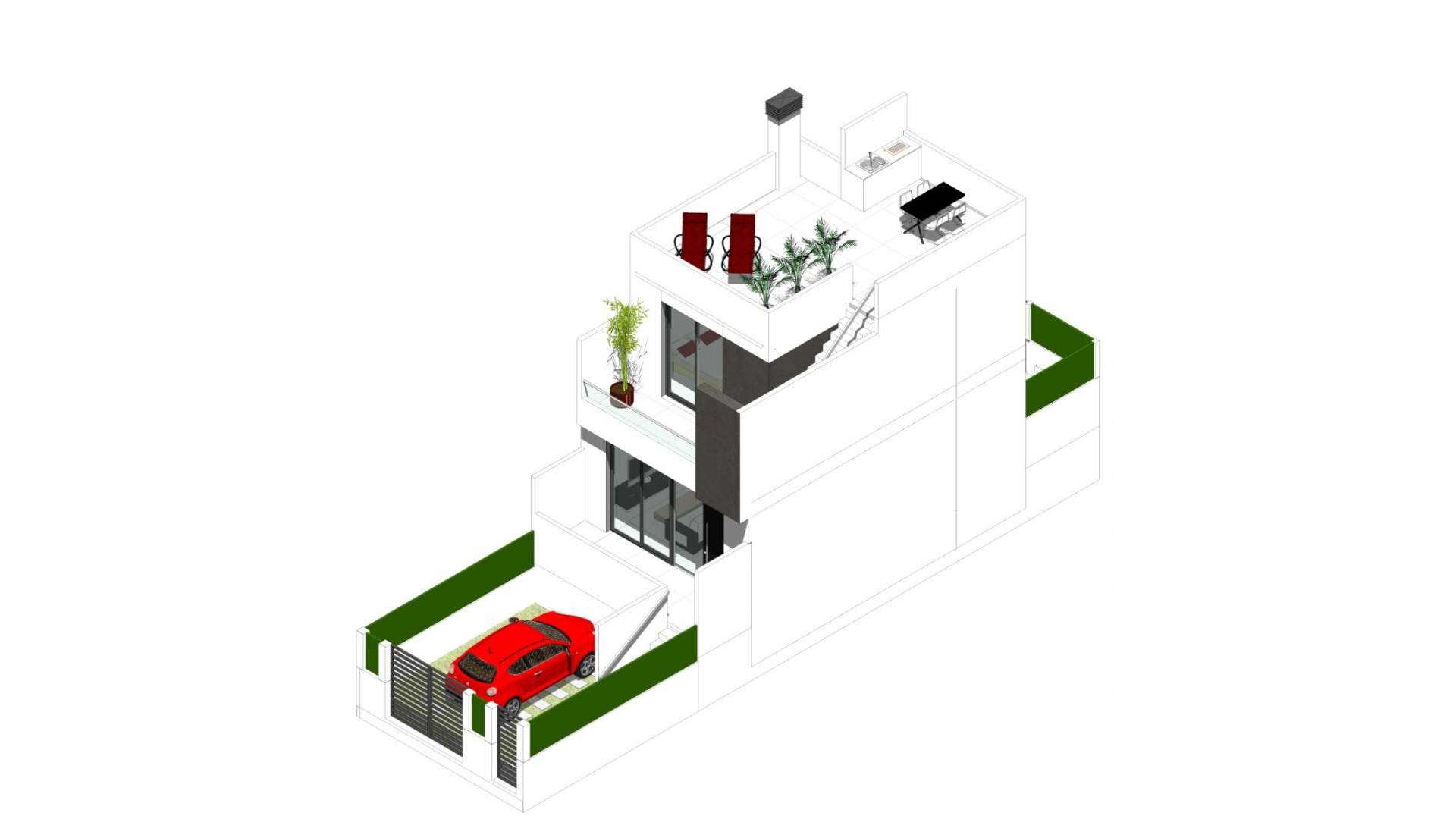 New Build - Semi detached house - Cox