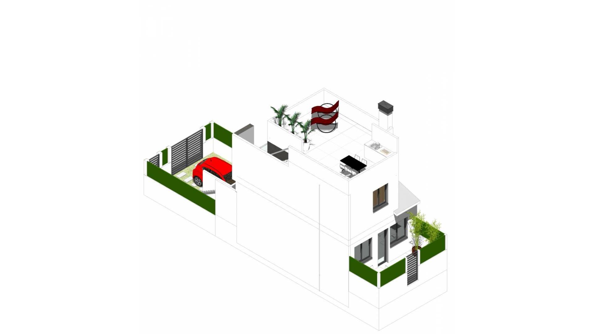 New Build - Semi detached house - Cox