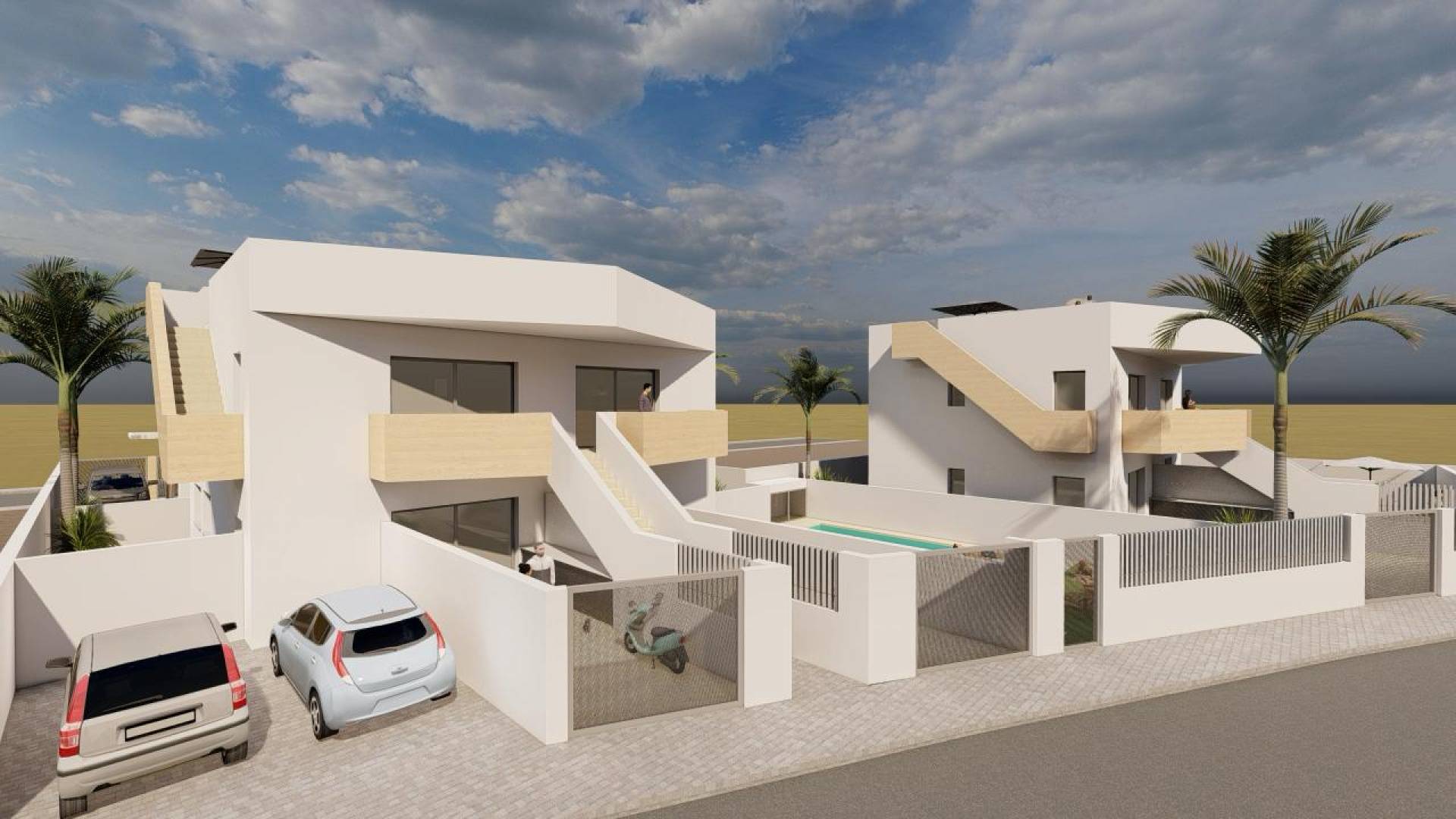 New Build - Semi detached house - Mazarrón