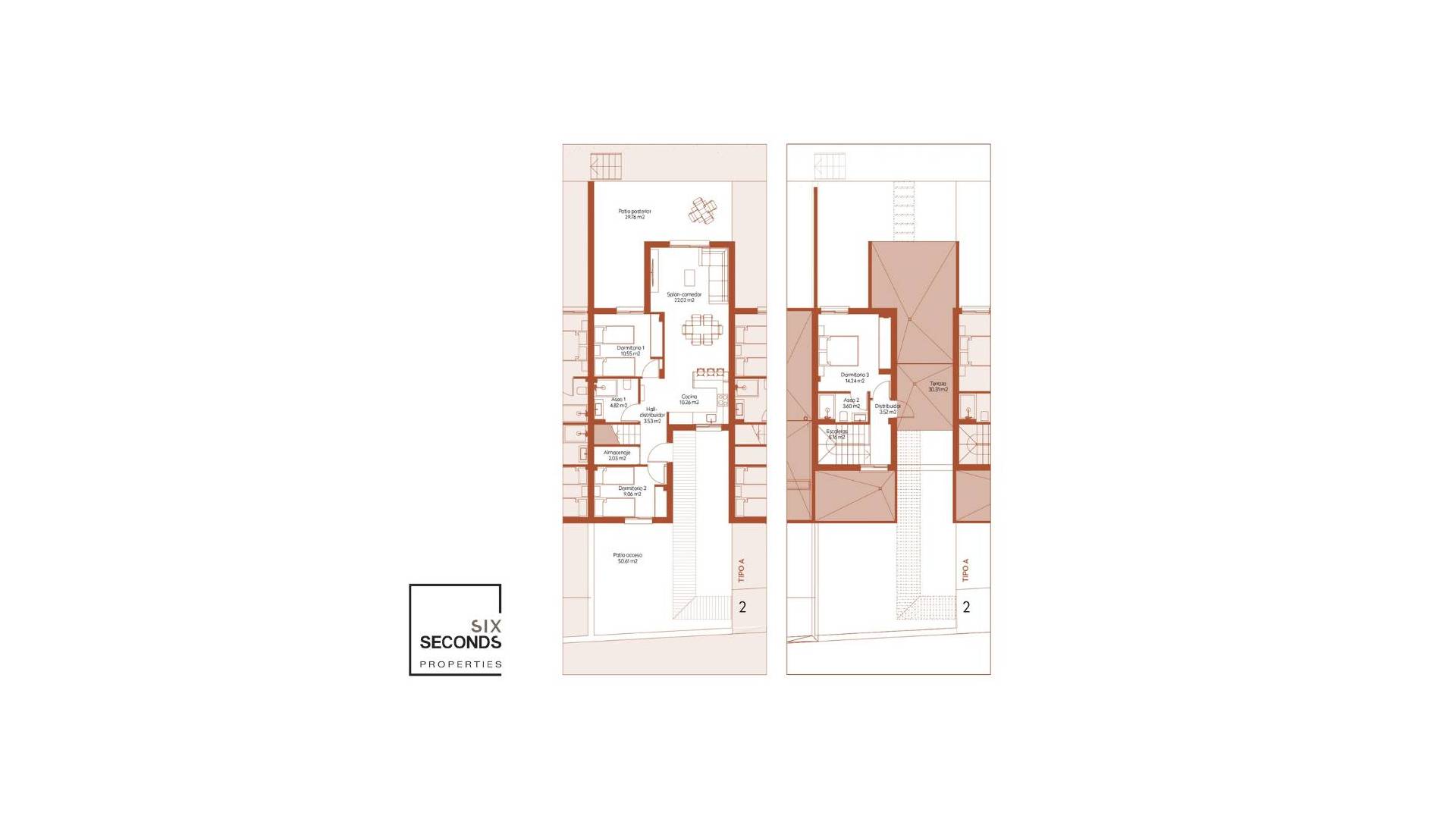 New Build - Semi detached house - MURCIA - BAÑOS Y MENDIGO/ ALTAONA GOLF