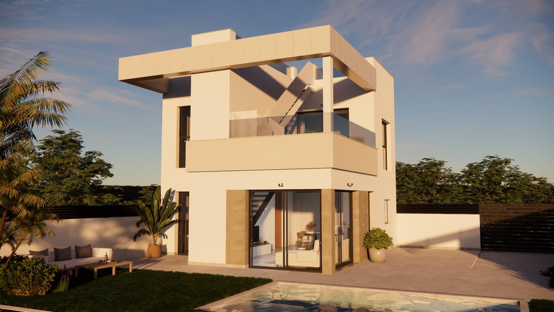 New Build - Semi detached house - Orihuela Costa