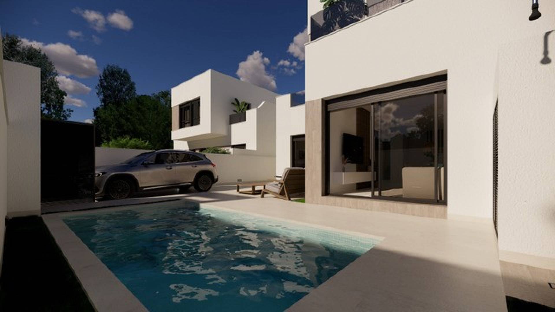 New Build - Semi detached house - San Fulgencio