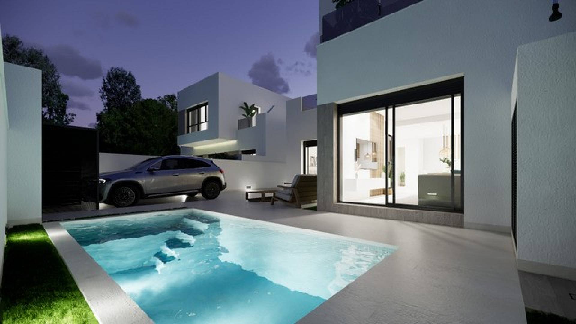 New Build - Semi detached house - San Fulgencio