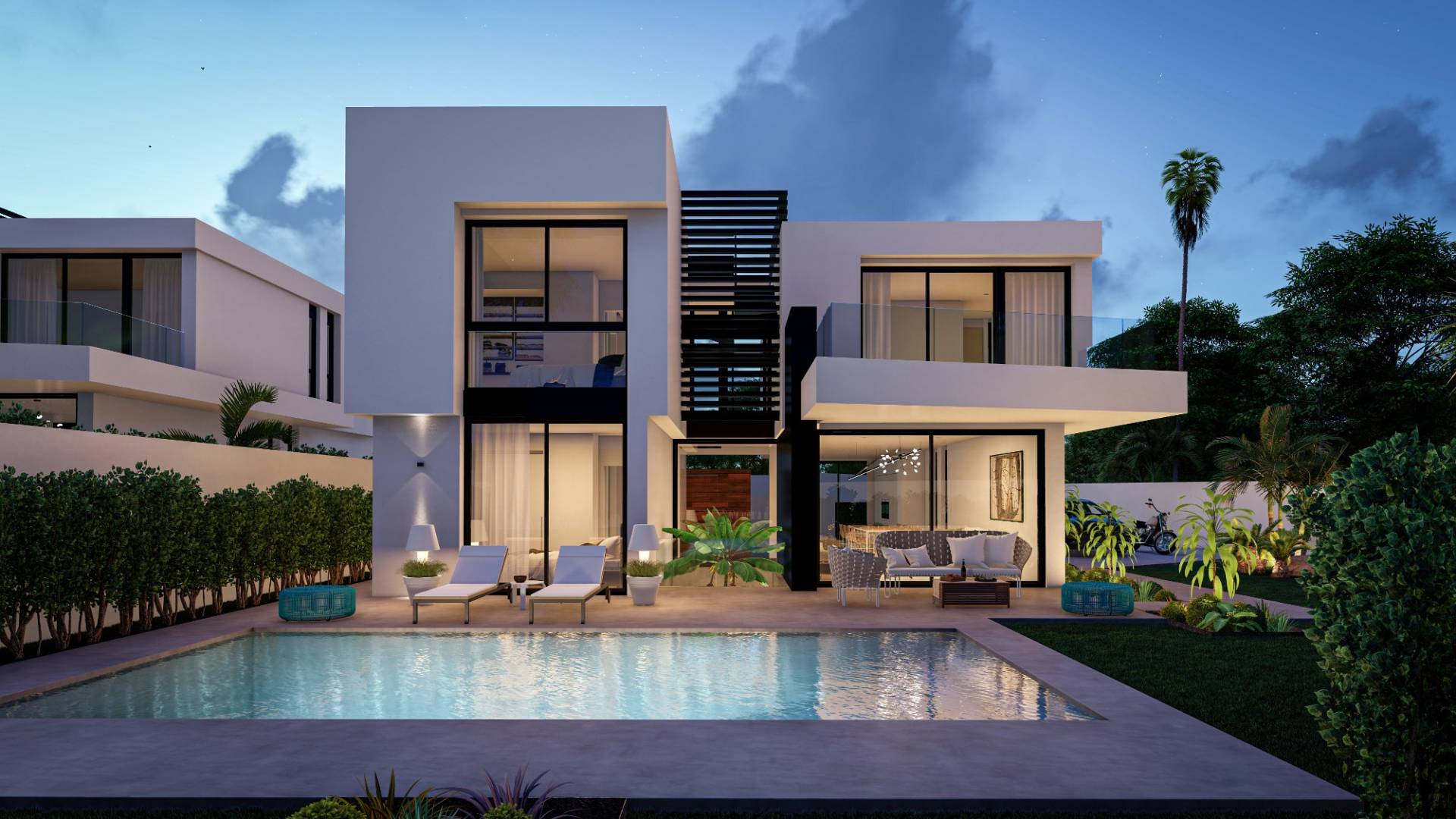 New Build - Semi-detached villa - La Nucía