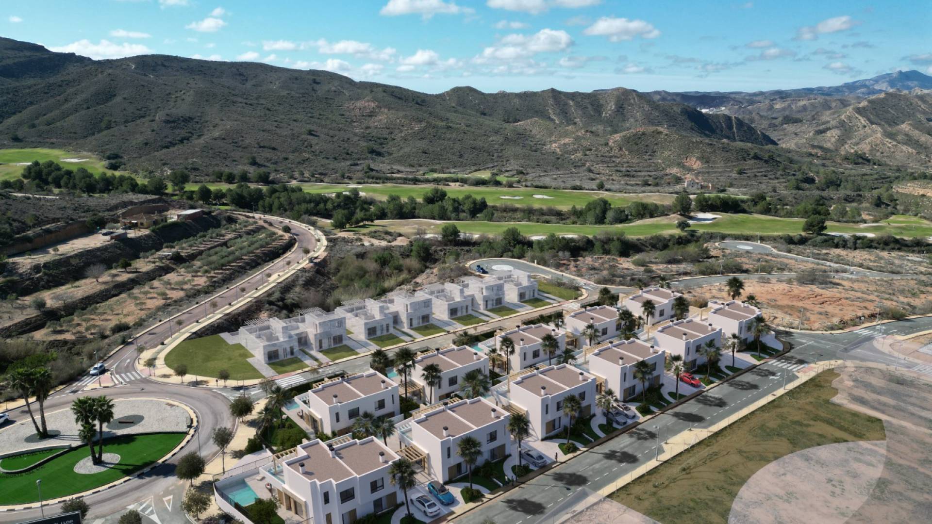 New Build - Semi-detached villa - Monforte del Cid - Font del Llop Golf Resort
