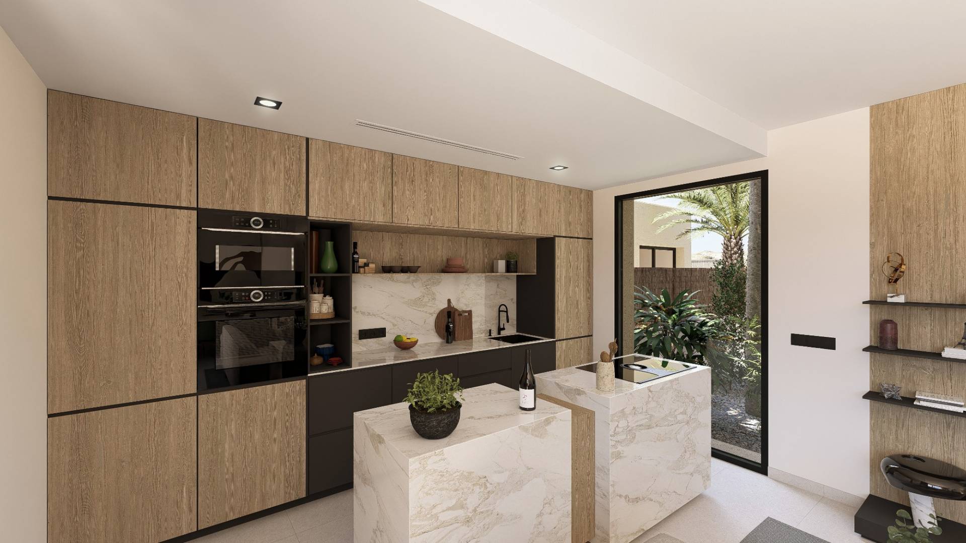 New Build - Semi-detached villa - MURCIA - BAÑOS Y MENDIGO/ ALTAONA GOLF