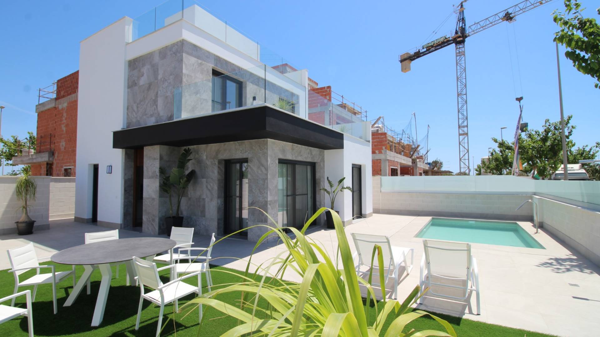 New Build - Semi-detached villa - Pilar de la Horadada